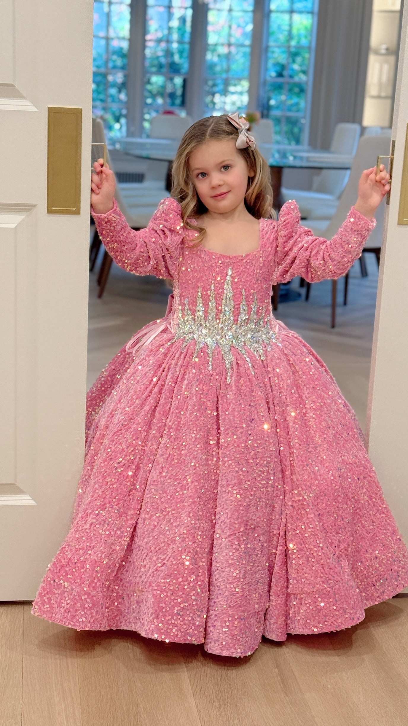 Glitz Pageant Dress For Girls (no train)