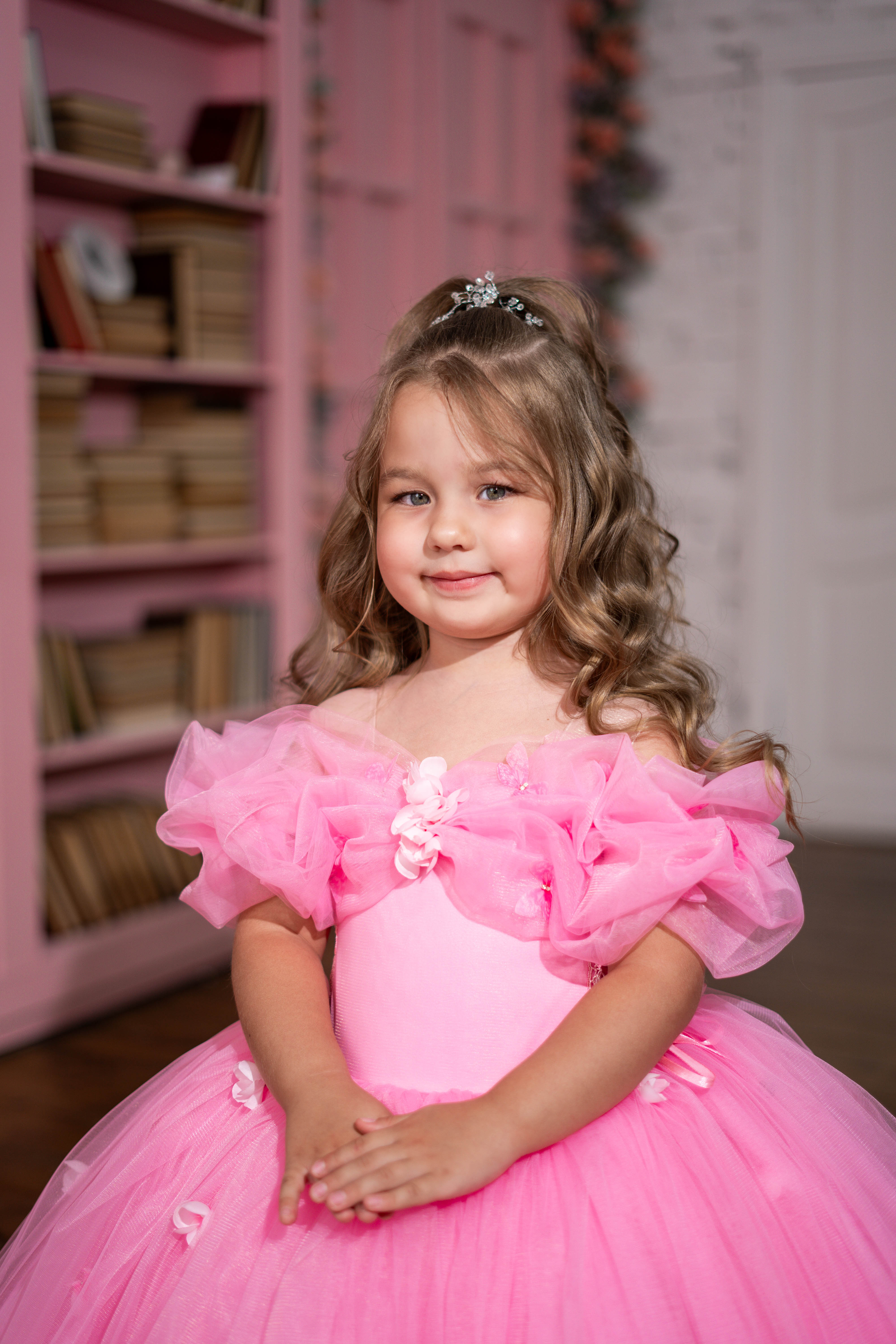 Cindirella Inspired Children Dress (Pre-Order, Pink)