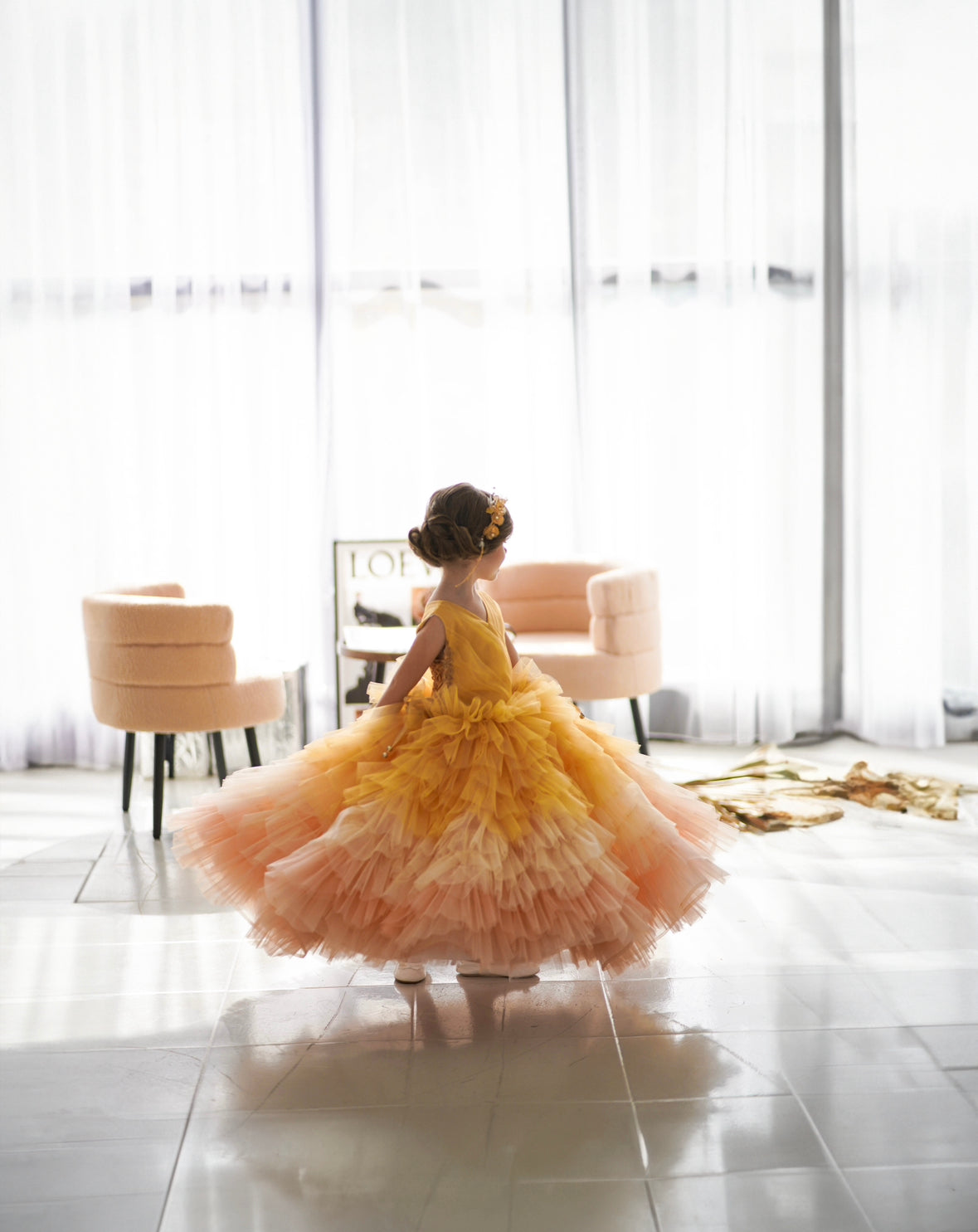 Special Occasion Girl's Gown (Multiple Colors)