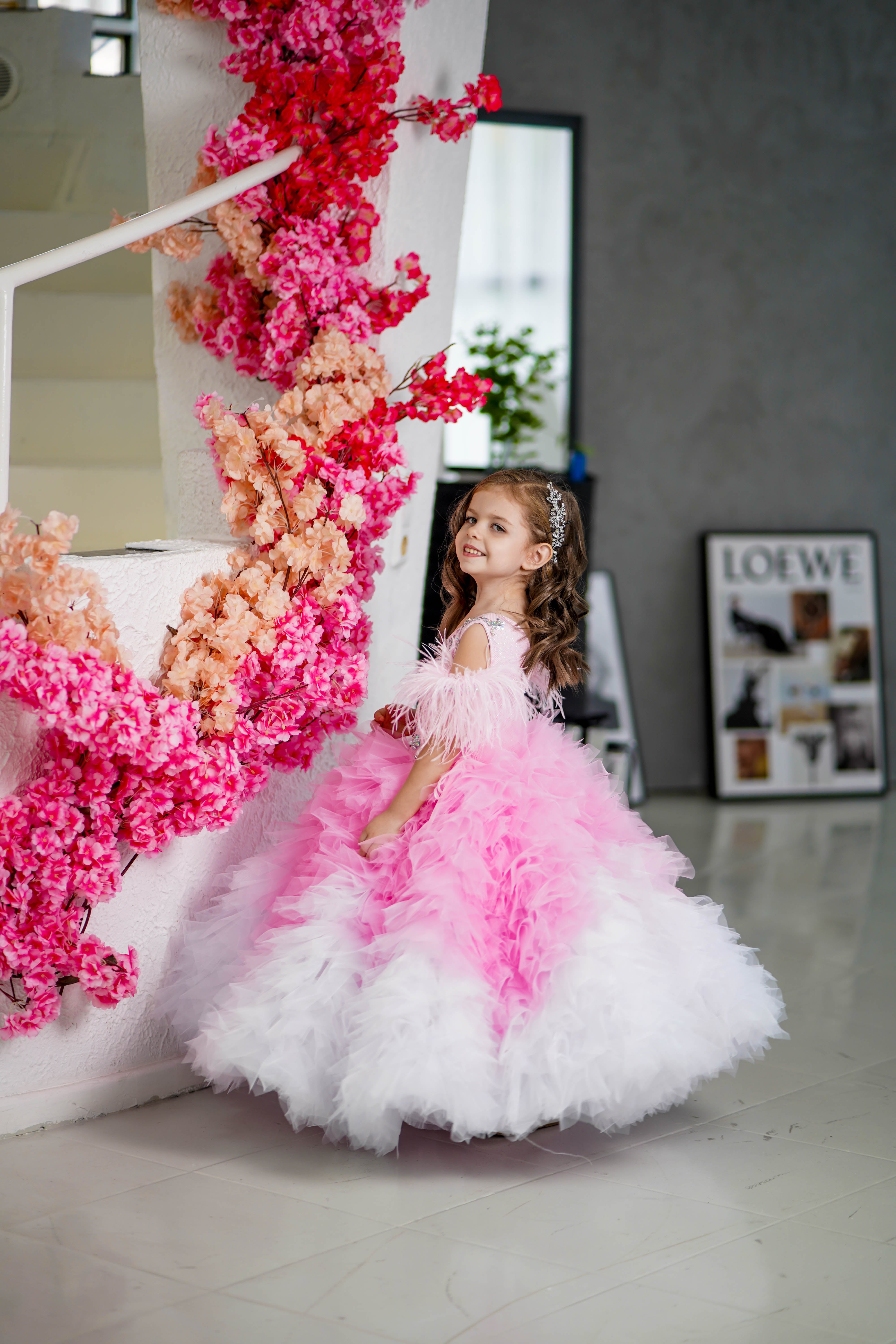 Princess Dress Dresses For Four Year Olds Dress For Kids 4-7 Years