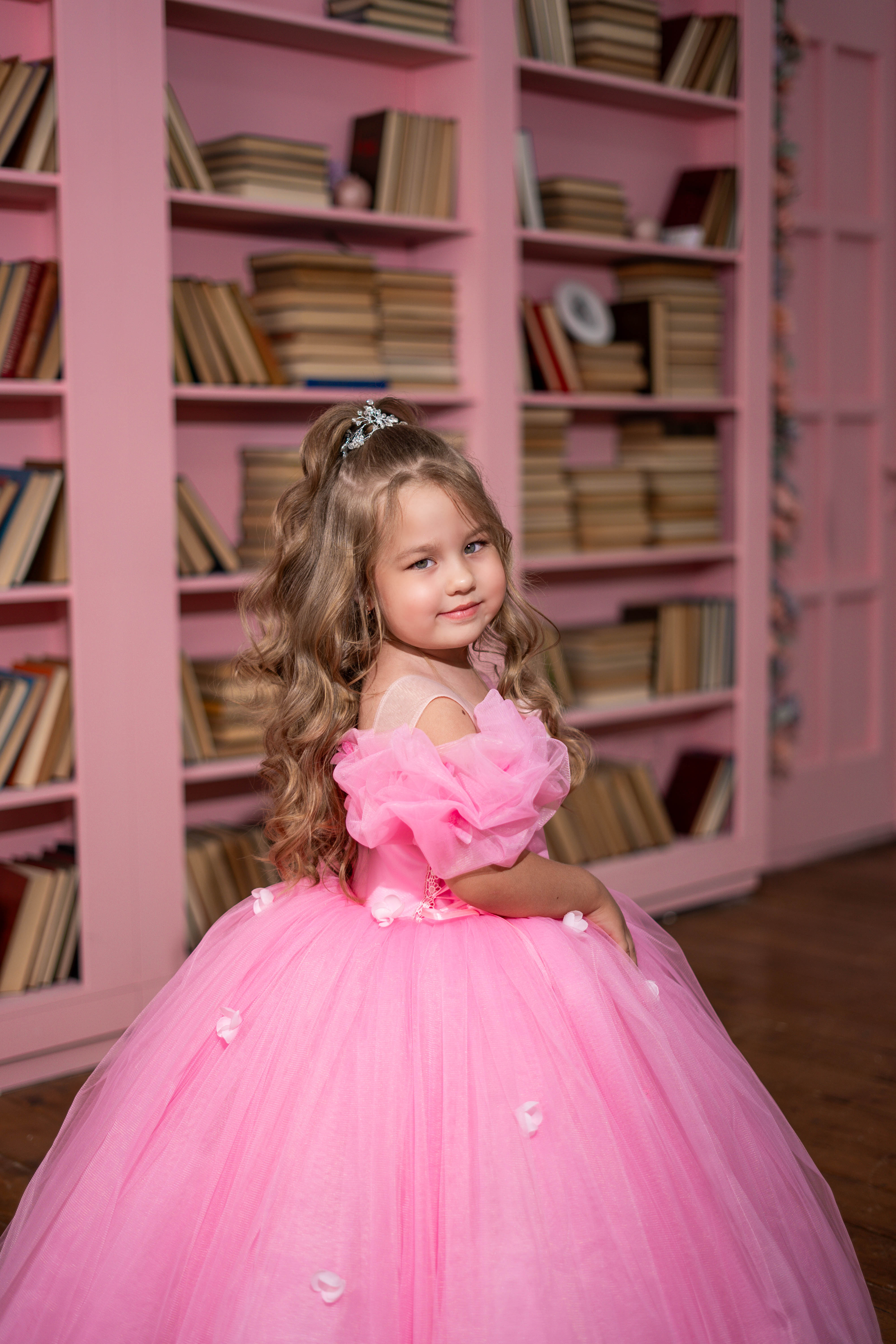 Cindirella Inspired Children Dress (Pre-Order, Pink)