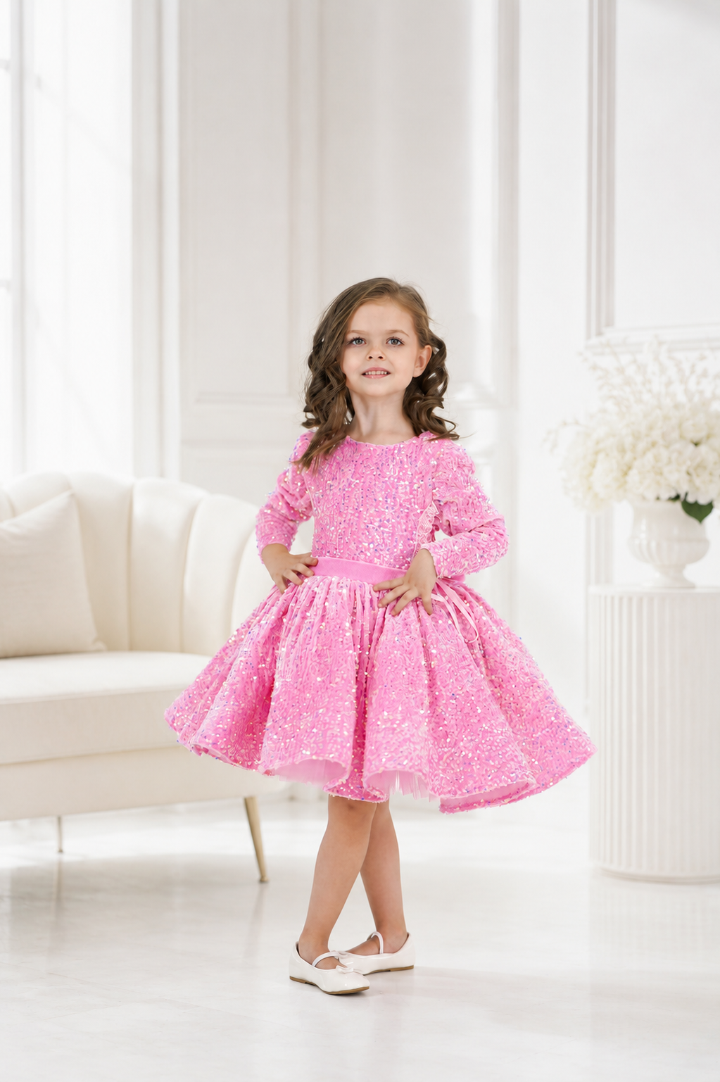 Princess Dress/Girls Holiday Dresses/Baby Girl Christmas Dress – The Dress Kingdom