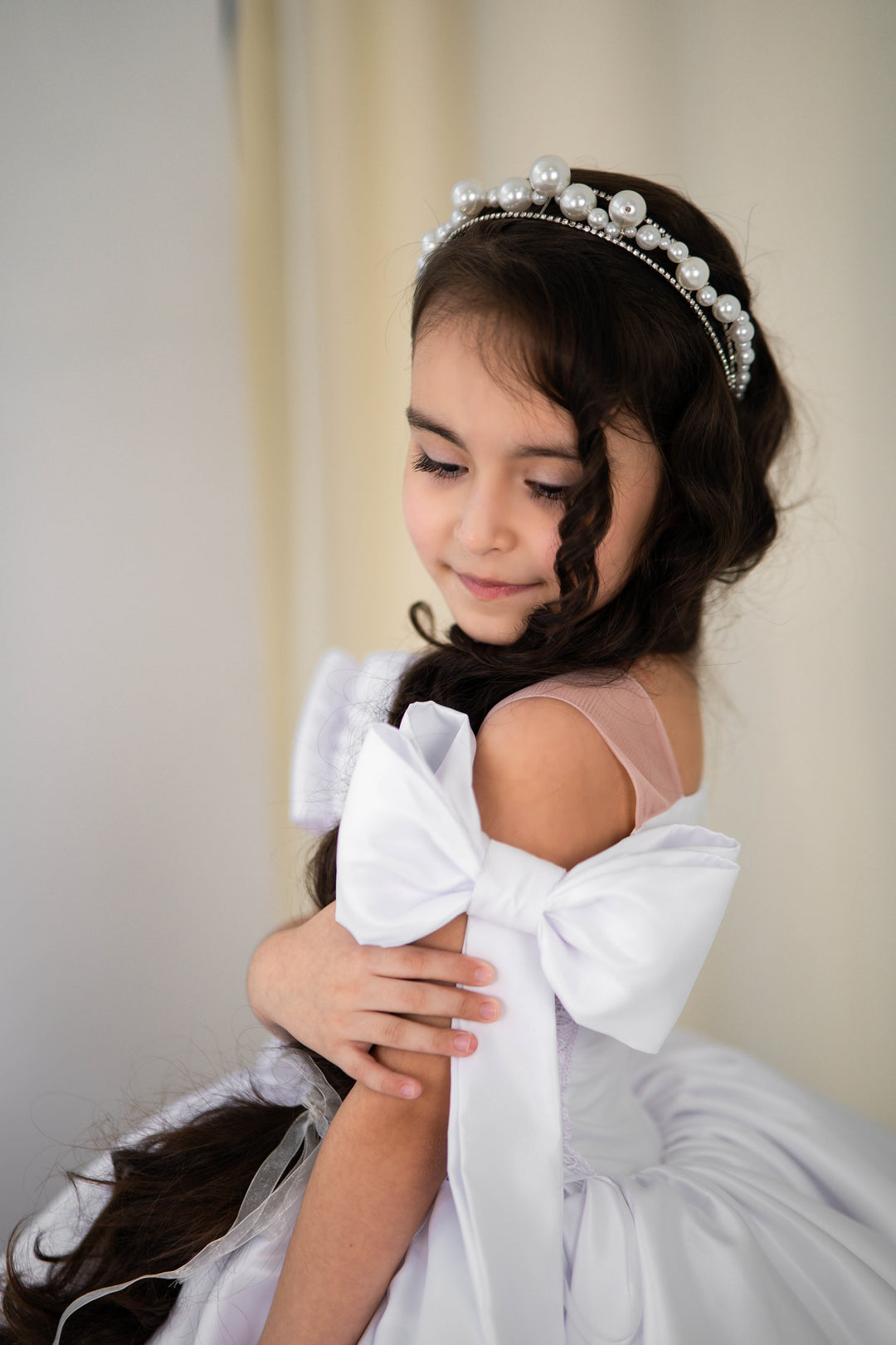 Blush pink birthday baby girl gown, first year birthday party dress, gown with train for baby, gorgeous fluffy dress for kids, tulle dress, Girls formal dress long, Ball dress for girls, Luxury dress for kids, Prom dress for kids, Blush dress, Toddler wedding dress, Tulle gown girls, Blush Flower Girl Dress, Lace flower girl dress, Girls ball gown, adorable girls&