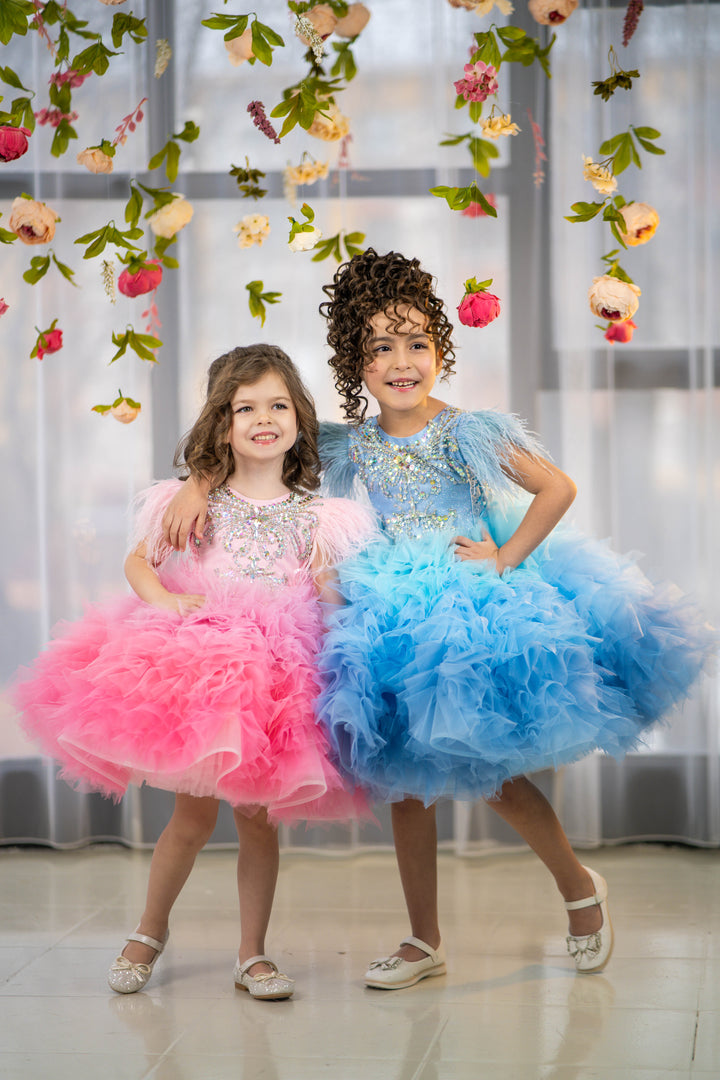 Blush pink birthday baby girl gown, first year birthday party dress, gown with train for baby, gorgeous fluffy dress for kids, tulle dress, Girls formal dress long, Ball dress for girls, Luxury dress for kids, Prom dress for kids, Blush dress, Toddler wedding dress, Tulle gown girls, Blush Flower Girl Dress, Lace flower girl dress, Girls ball gown, adorable girls&
