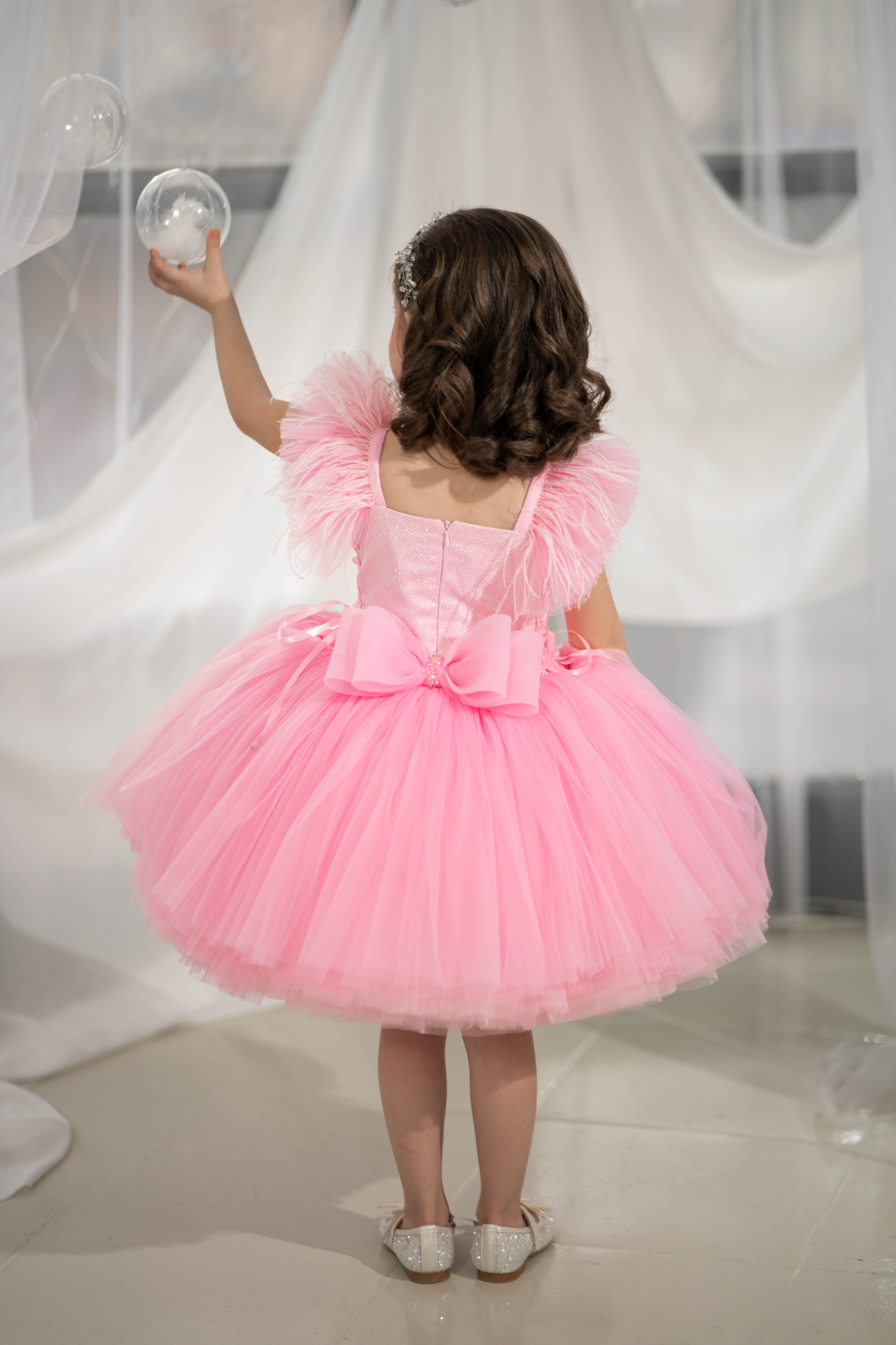 Princess Dress (Size 1-2, Pink, In Stock).