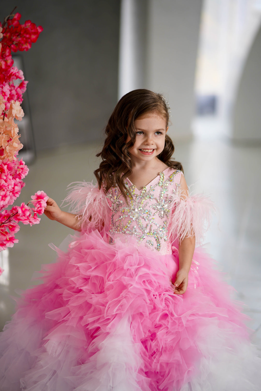toddler pageant dresses Infant/toddler/baby/children/kids Girl's Glitz Dress  CupcakePageantDress 3Y to 6 Jenniferwu Pageant Dress Handmade Beaded