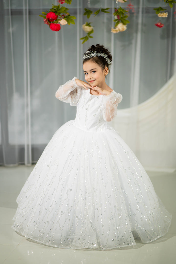 Christmas pageant gown, red couture dress, junior bridesmaid dress, maxi prom dress with train, baby princess dress, tulle pageant dress, special occasion dress for girls, ivory flower girl dress, white toddler flower girl dress, tutu dress, princess dress, tulle flower girl dress, pageant photoshoot dress, little girl party dress, toddler ball gown, elegant kids dress, girls&