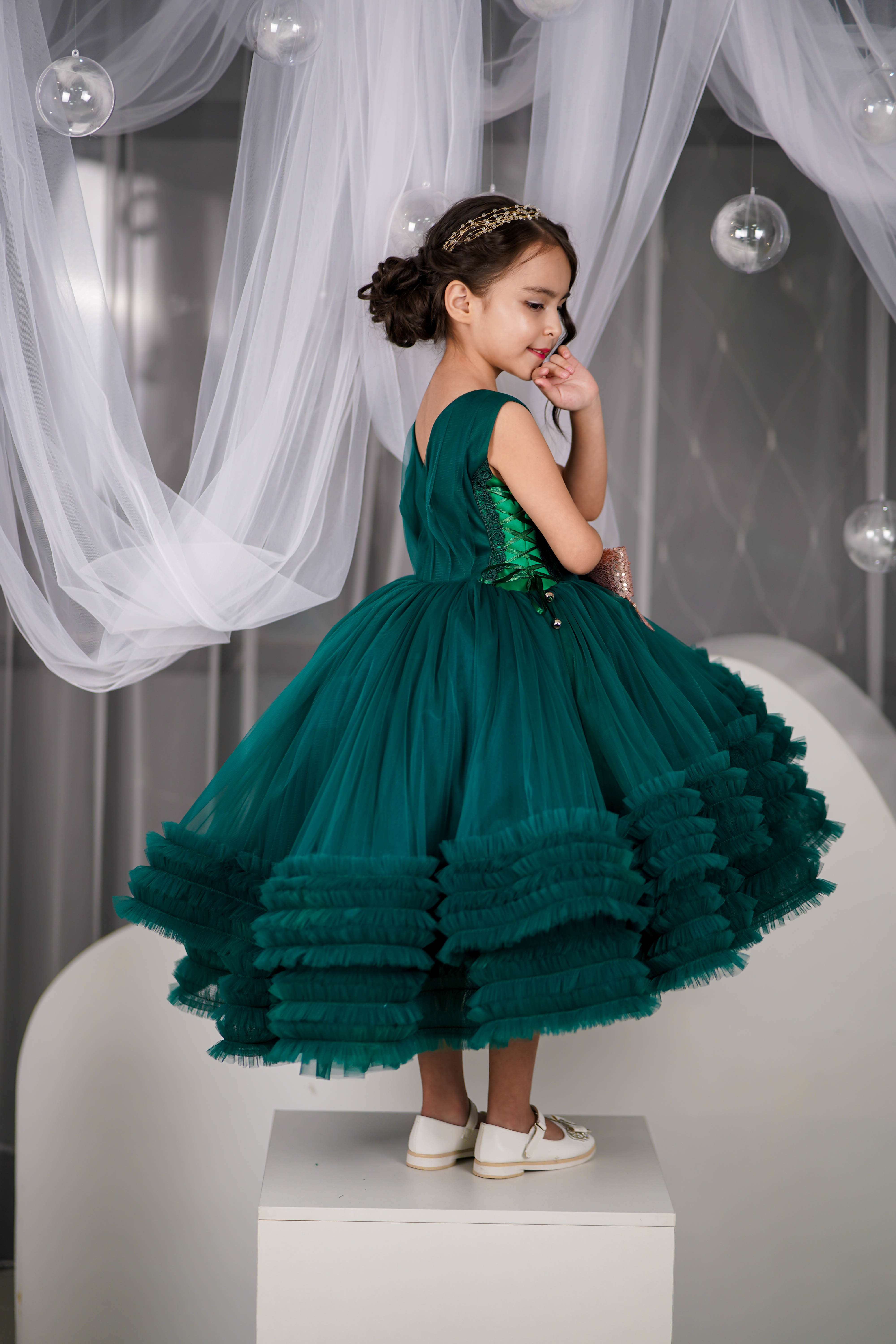 Little Girls Formal Dress (Multiple Colors)