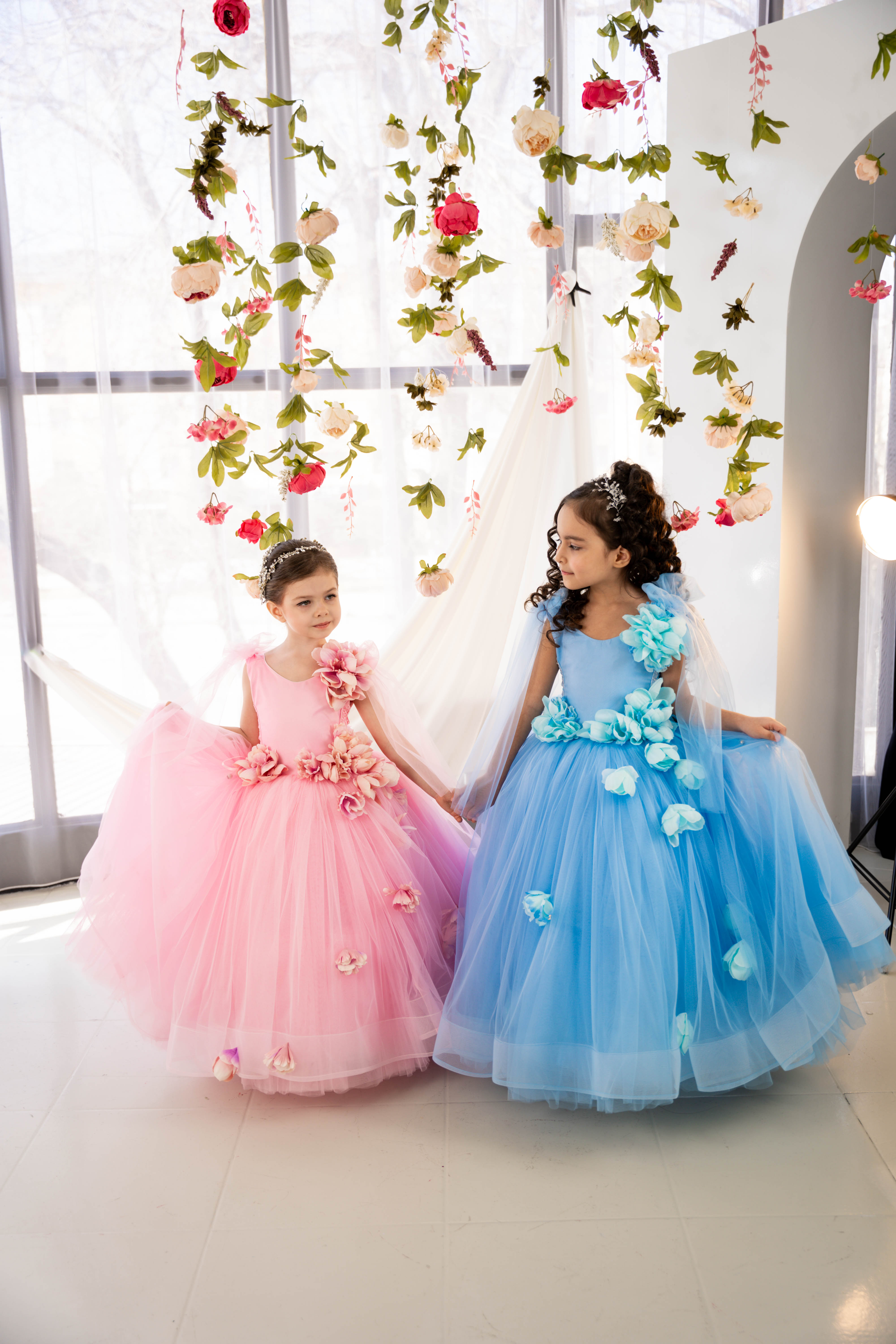 "Flower" Gown For Girls (Multiple Colors)