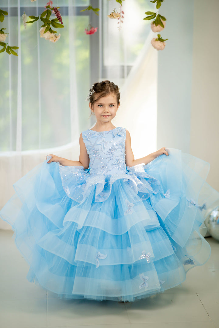 Birthday girl dress,Girls formal dress, First Baby Birthday Party Dress, Princess Girl Gown, Pageant Toddler Special Occasion Dress, White Luxury Christmas Pageant gown, Flower girl dress, red couture, Junior Bridesmaid dress, Maxi Prom Dress Ball Gown with Train,Baby Girl Princess Dress, stylish children&