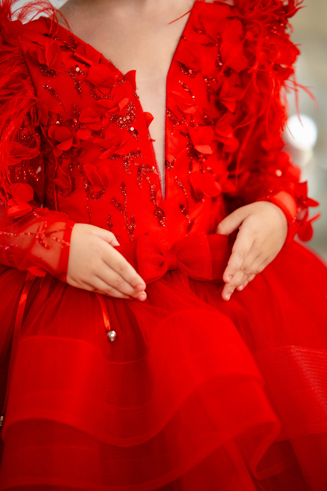 Christmas pageant gown, red couture dress, junior bridesmaid dress, maxi prom dress with train, baby princess dress, tulle pageant dress, special occasion dress for girls, ivory flower girl dress, white toddler flower girl dress, tutu dress, princess dress, tulle flower girl dress, pageant photoshoot dress, little girl party dress, toddler ball gown, elegant kids dress, girls&