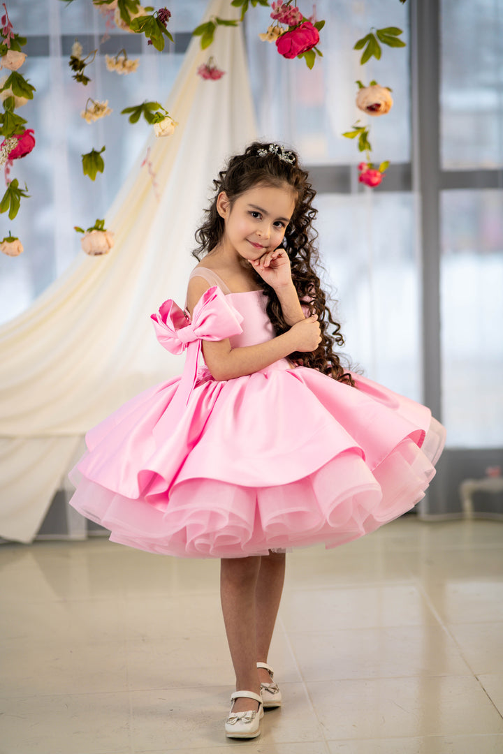 Special Occasion Dress (Size 4-5 - Pink - In Stock)