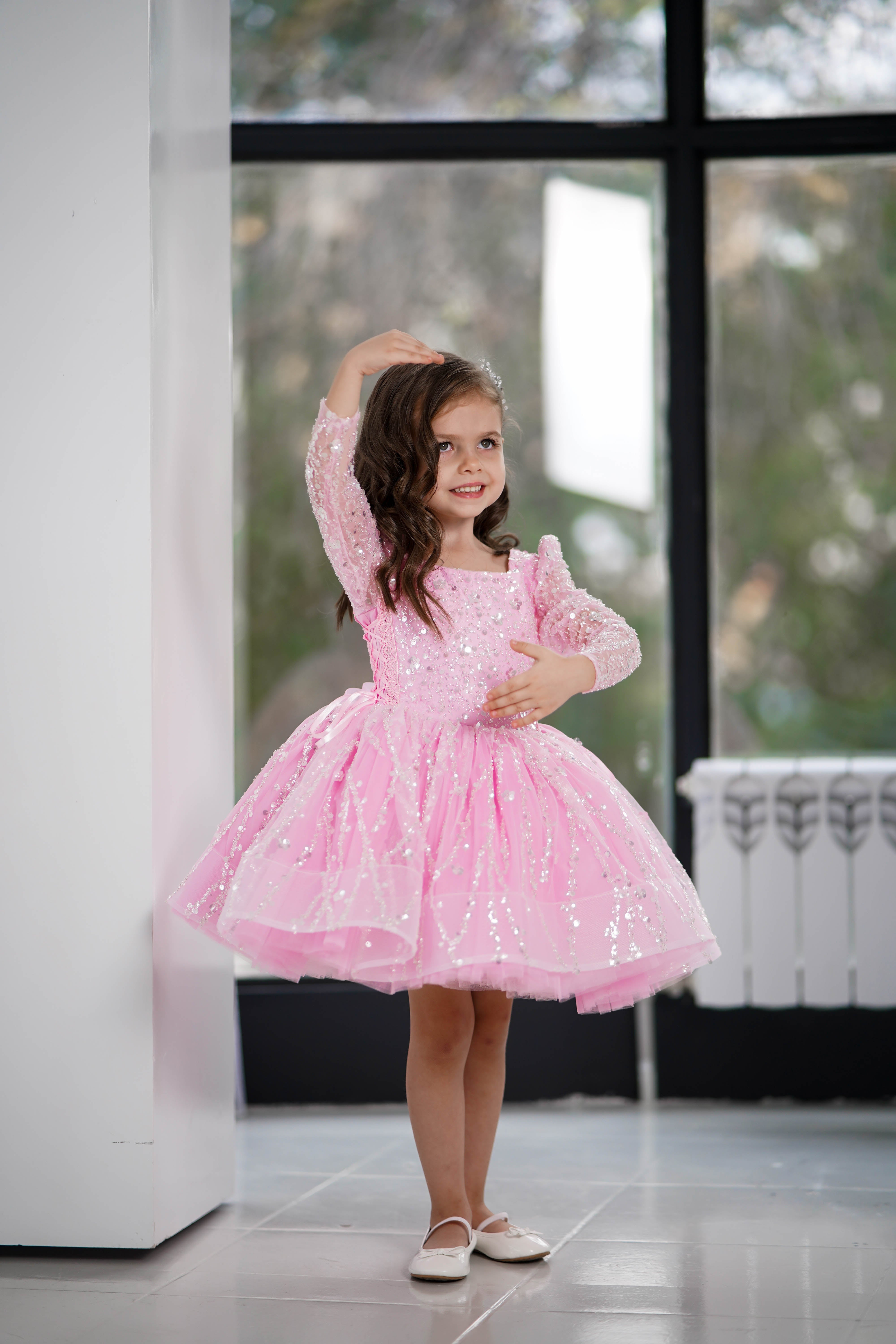 Princess Dress (Size 3-4, Pink, In Stock)