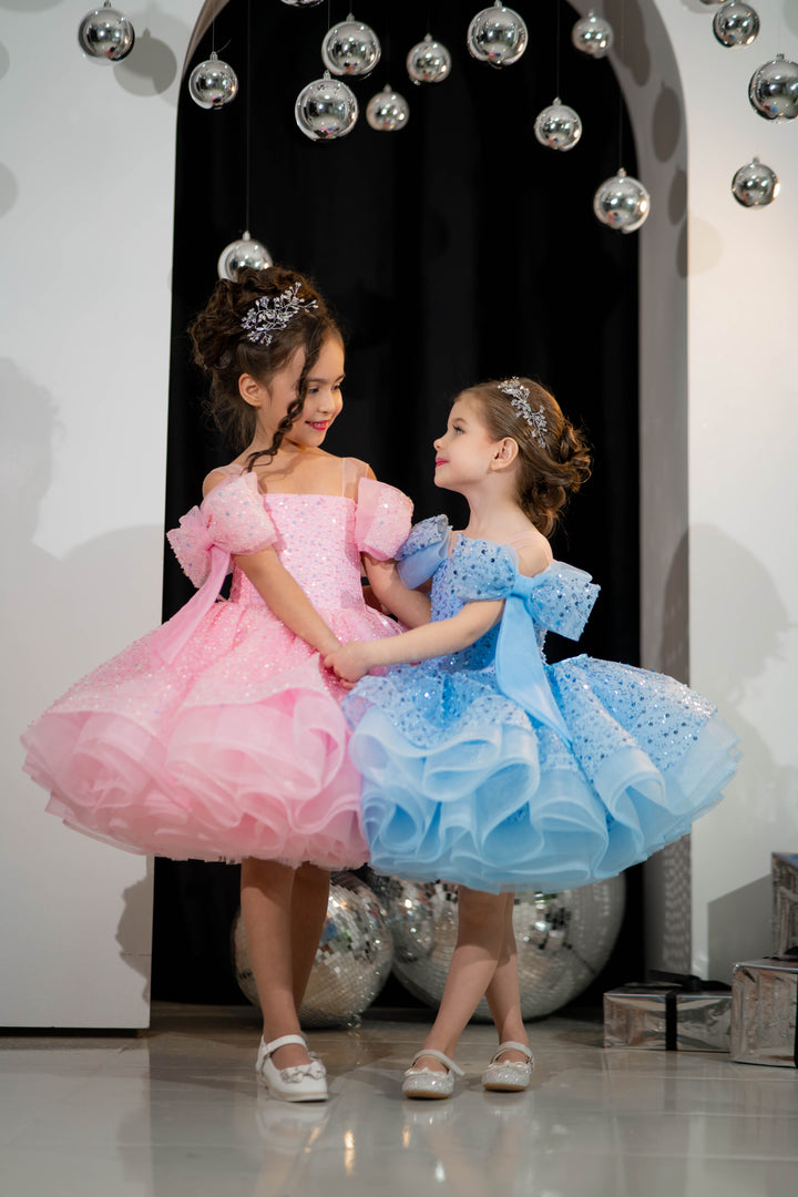 Blush pink birthday baby girl gown, first year birthday party dress, gown with train for baby, gorgeous fluffy dress for kids, tulle dress, Girls formal dress long, Ball dress for girls, Luxury dress for kids, Prom dress for kids, Blush dress, Toddler wedding dress, Tulle gown girls, Blush Flower Girl Dress, Lace flower girl dress, Girls ball gown
