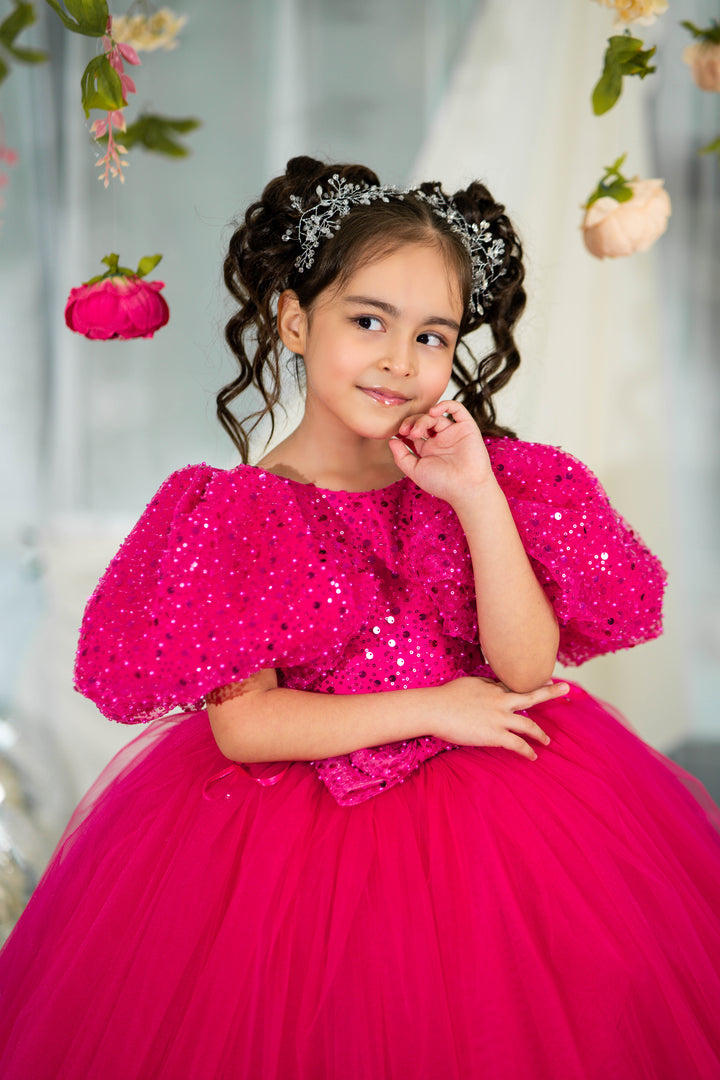 Blush pink birthday baby girl gown, first year birthday party dress, gown with train for baby, gorgeous fluffy dress for kids, tulle dress, Girls formal dress long, Ball dress for girls, Luxury dress for kids, Prom dress for kids, Blush dress, Toddler wedding dress, Tulle gown girls, Blush Flower Girl Dress, Lace flower girl dress, Girls ball gown, adorable girls&