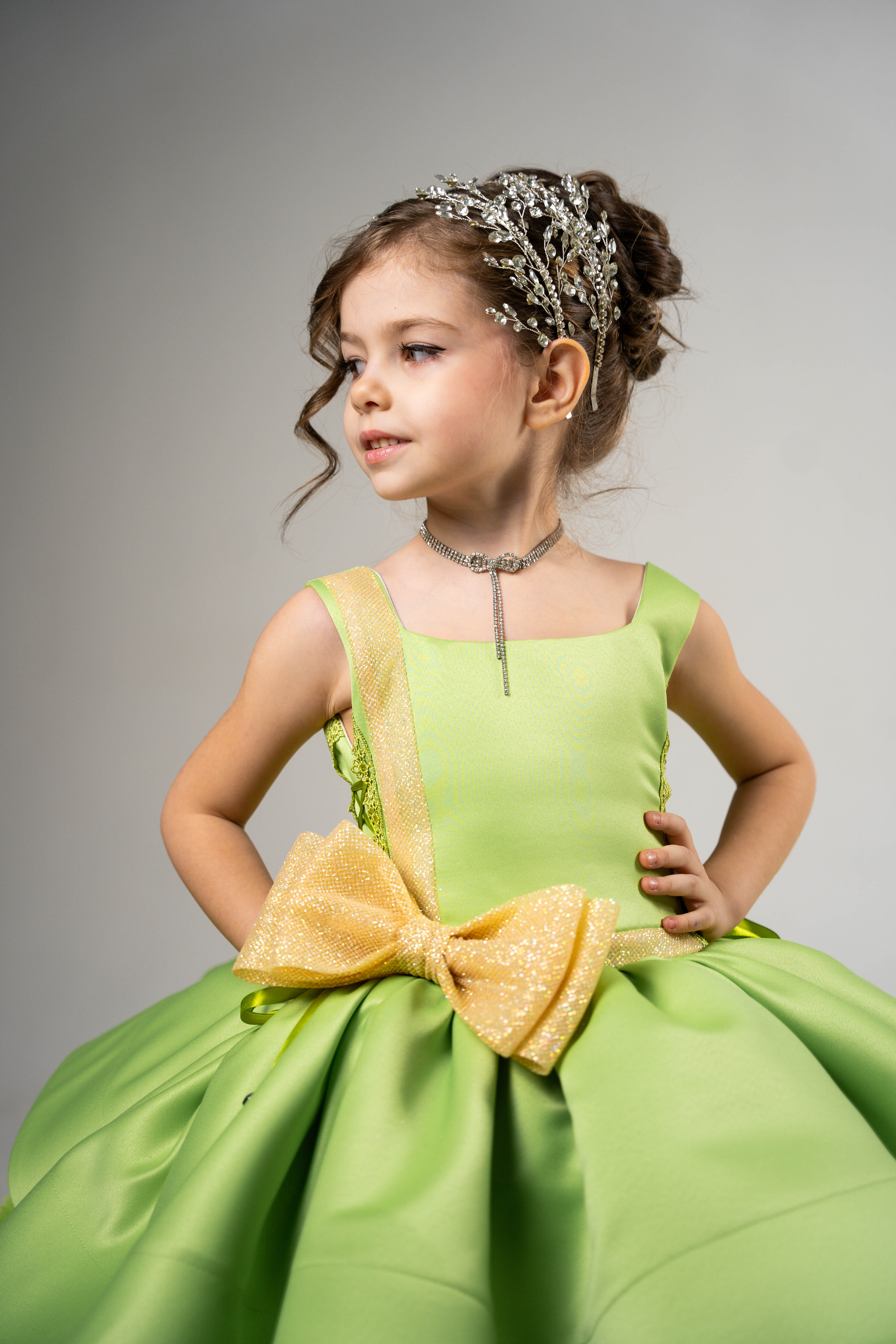 Princess Tiana Inspired Dress For Girls (Multiple Colors)