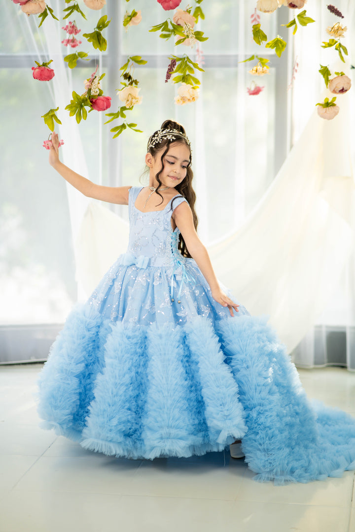 Birthday girl dress,Girls formal dress, First Baby Birthday Party Dress, Princess Girl Gown, Pageant Toddler Special Occasion Dress, White Luxury Christmas Pageant gown, Flower girl dress, red couture, Junior Bridesmaid dress, Maxi Prom Dress Ball Gown with Train,Baby Girl Princess Dress, stylish children&