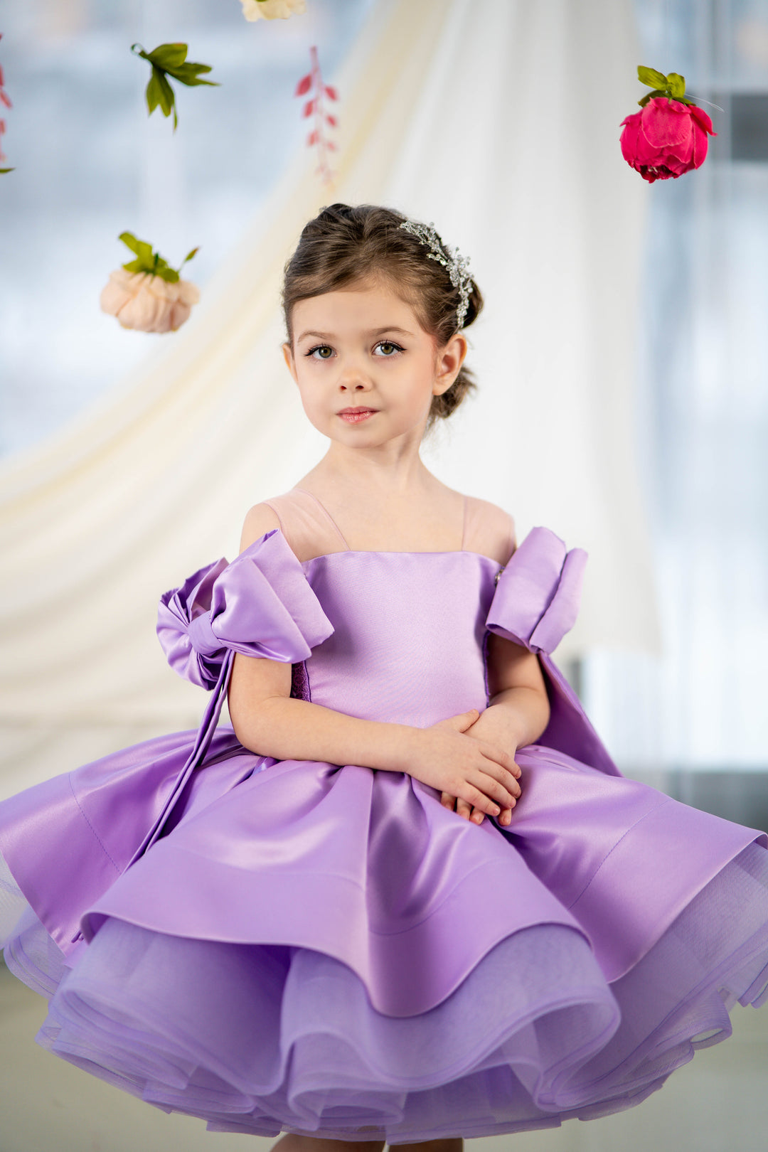Blush pink birthday baby girl gown, first year birthday party dress, gown with train for baby, gorgeous fluffy dress for kids, tulle dress, Girls formal dress long, Ball dress for girls, Luxury dress for kids, Prom dress for kids, Blush dress, Toddler wedding dress, Tulle gown girls, Blush Flower Girl Dress, Lace flower girl dress, Girls ball gown, adorable girls&