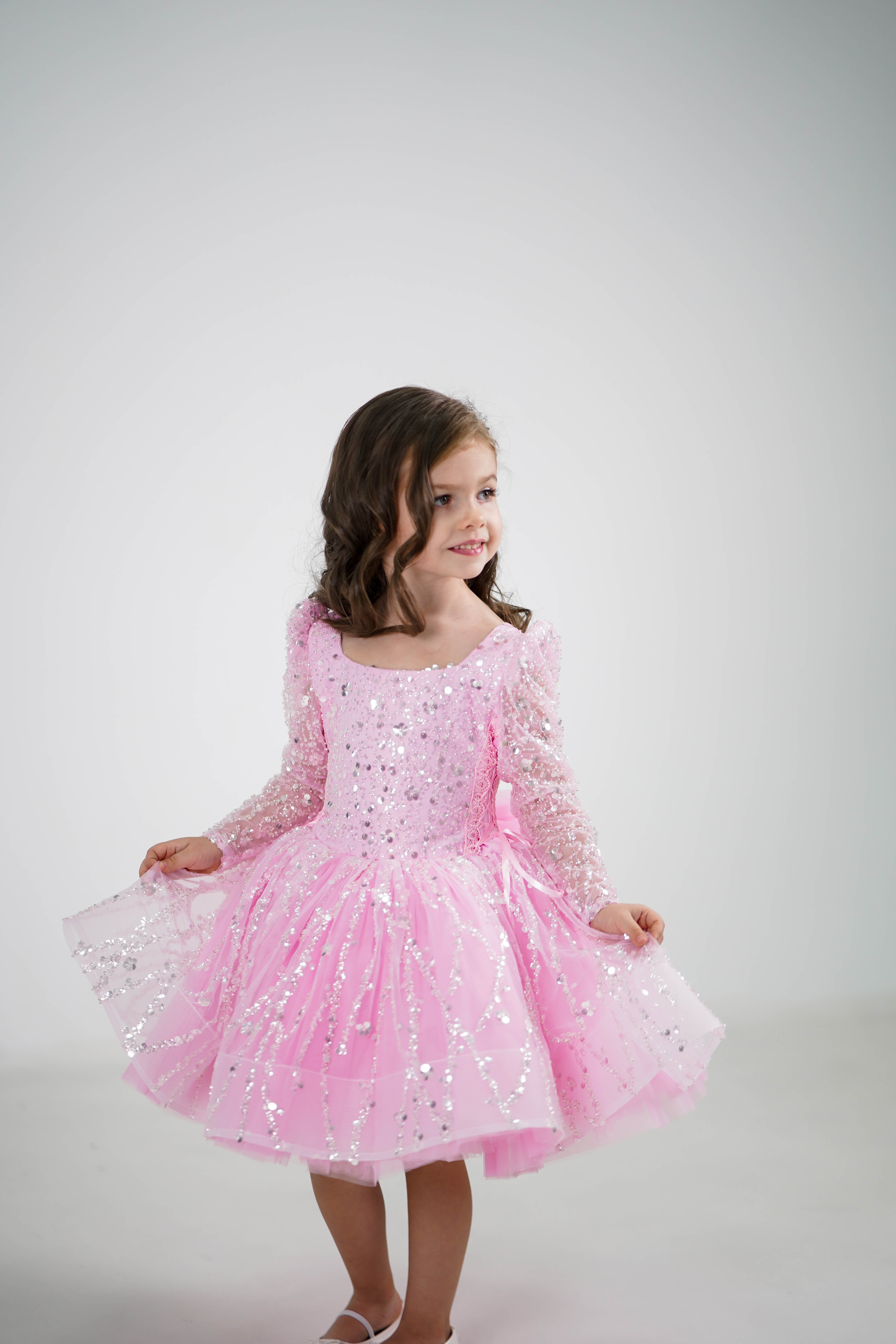 Princess Dress (Size 6-7 - Pink - In Stock)