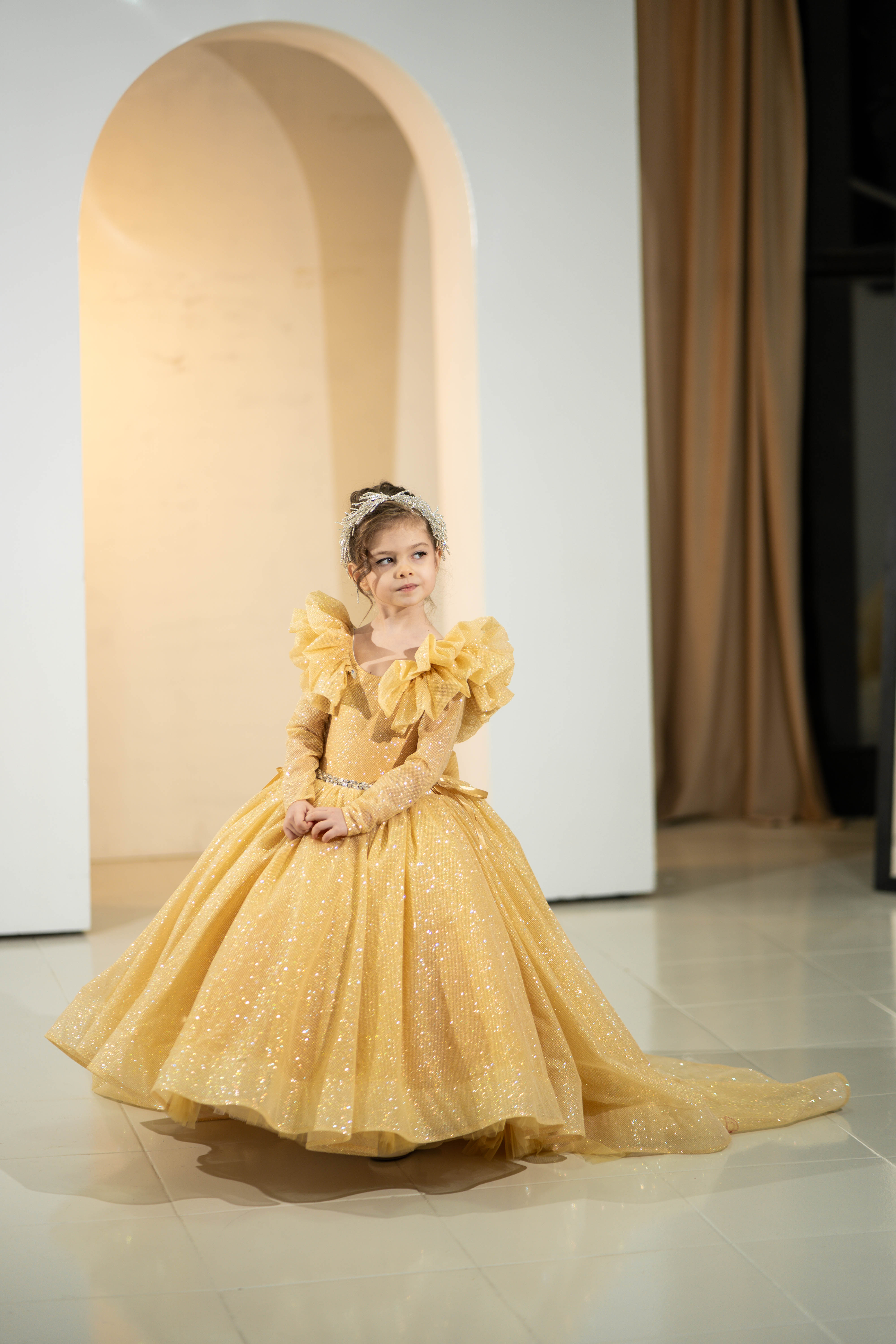 Children Pageant Gown (Multiple Colors)