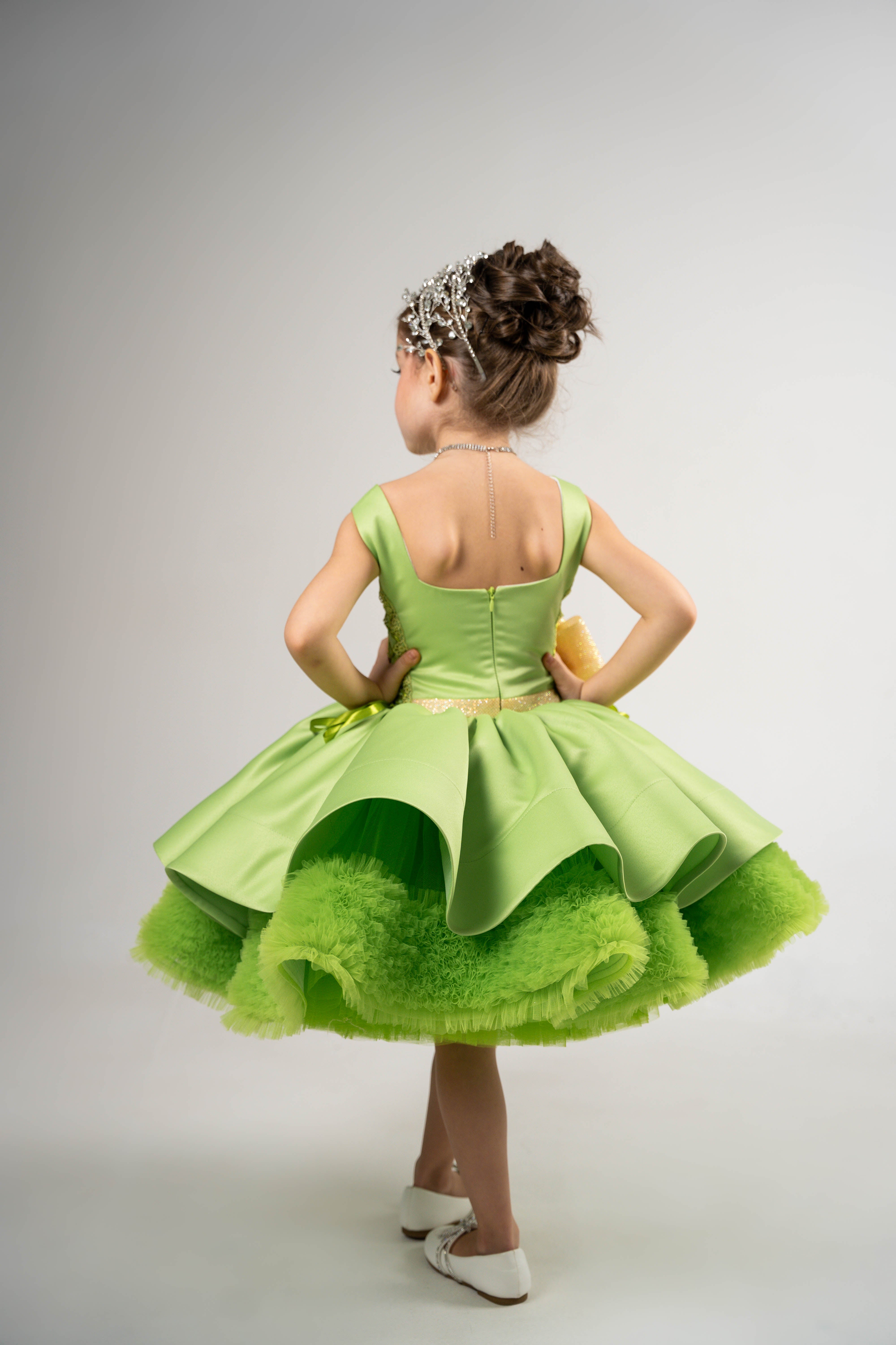 Princess Tiana Inspired Dress For Girls (Multiple Colors)