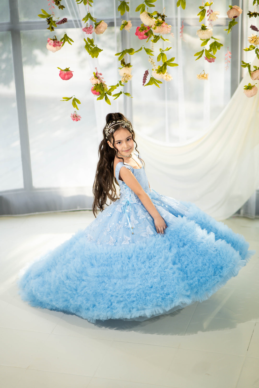 Christmas pageant gown, red couture dress, junior bridesmaid dress, maxi prom dress with train, baby princess dress, tulle pageant dress, special occasion dress for girls, ivory flower girl dress, white toddler flower girl dress, tutu dress, princess dress, tulle flower girl dress, pageant photoshoot dress, little girl party dress, toddler ball gown, elegant kids dress, girls&