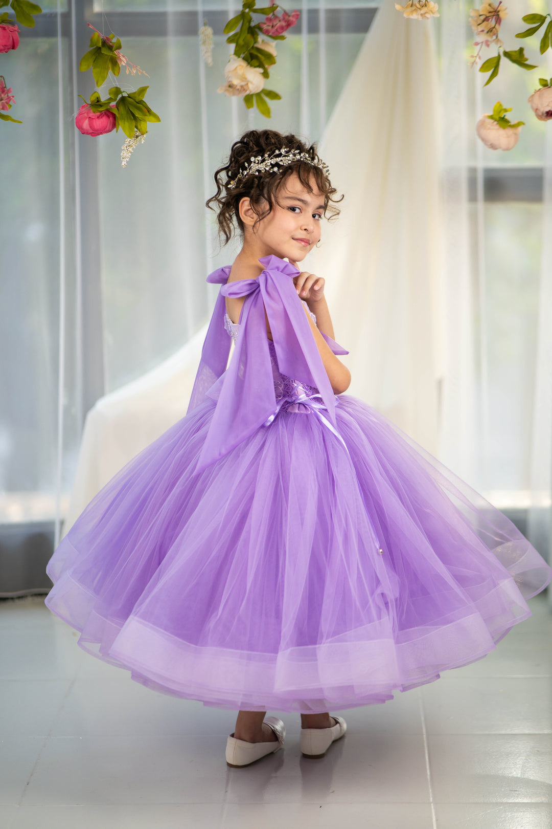 
toddler ball gown, elegant kids dress, girls&