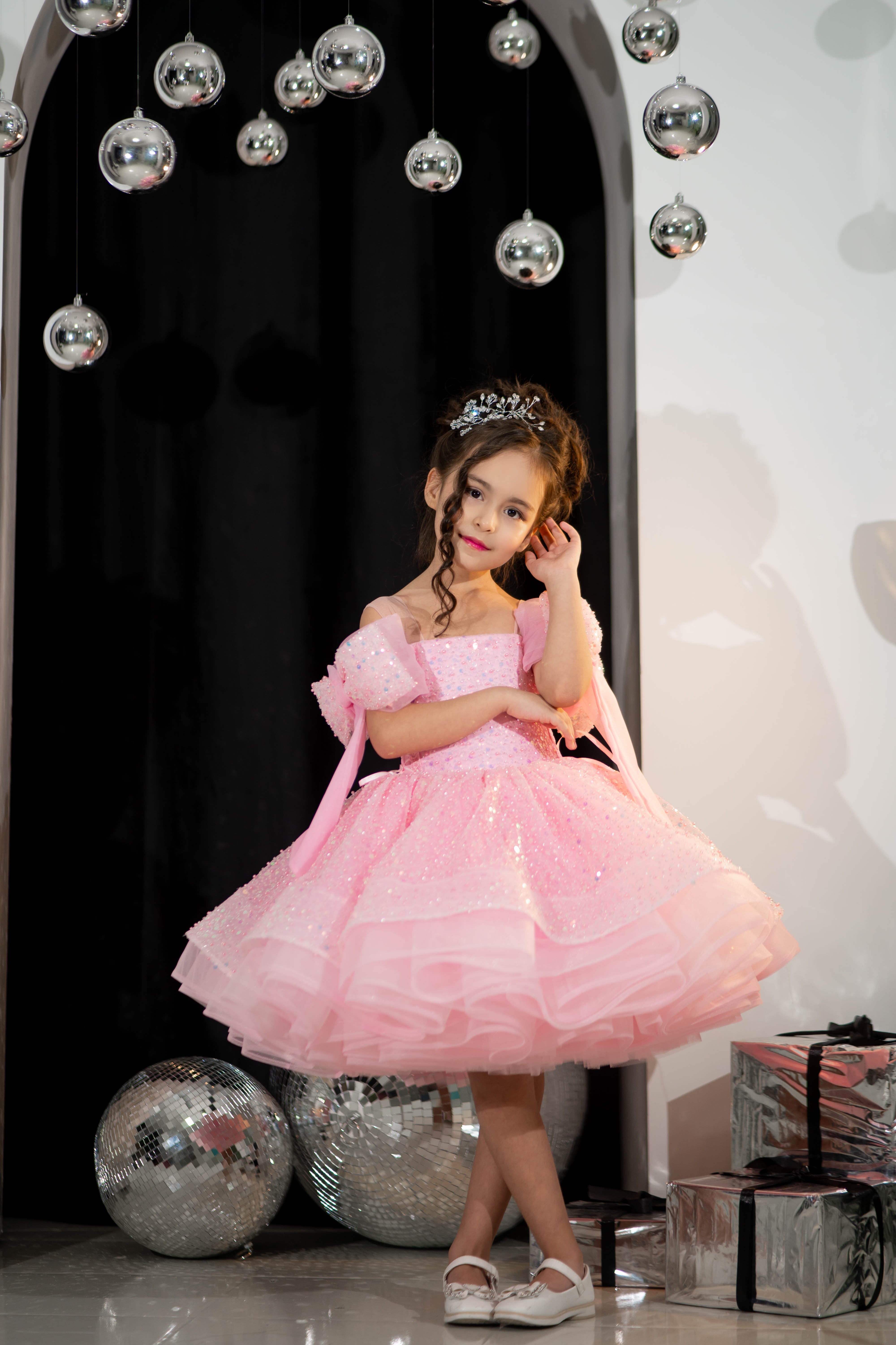 Princess Sparkly Dress (Multiple Colors)