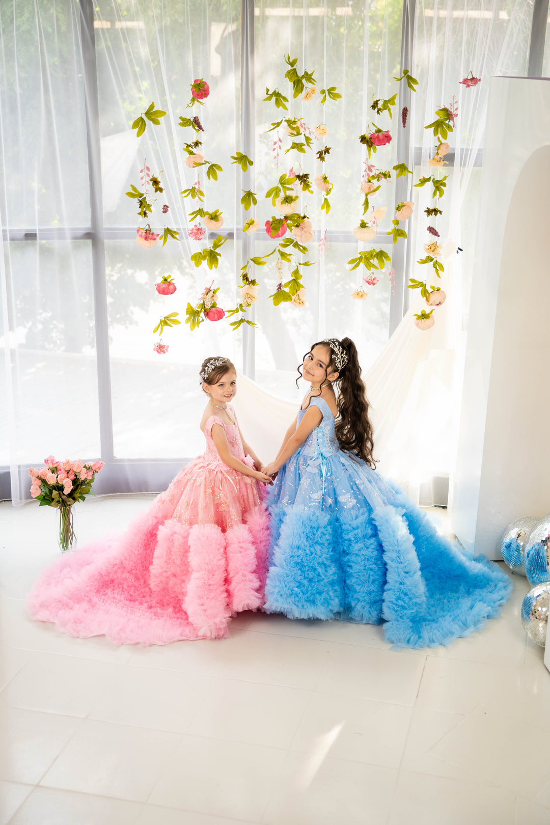 Birthday girl dress,Girls formal dress, First Baby Birthday Party Dress, Princess Girl Gown, Pageant Toddler Special Occasion Dress, White Luxury Christmas Pageant gown, Flower girl dress, red couture, Junior Bridesmaid dress, Maxi Prom Dress Ball Gown with Train,Baby Girl Princess Dress, stylish children&