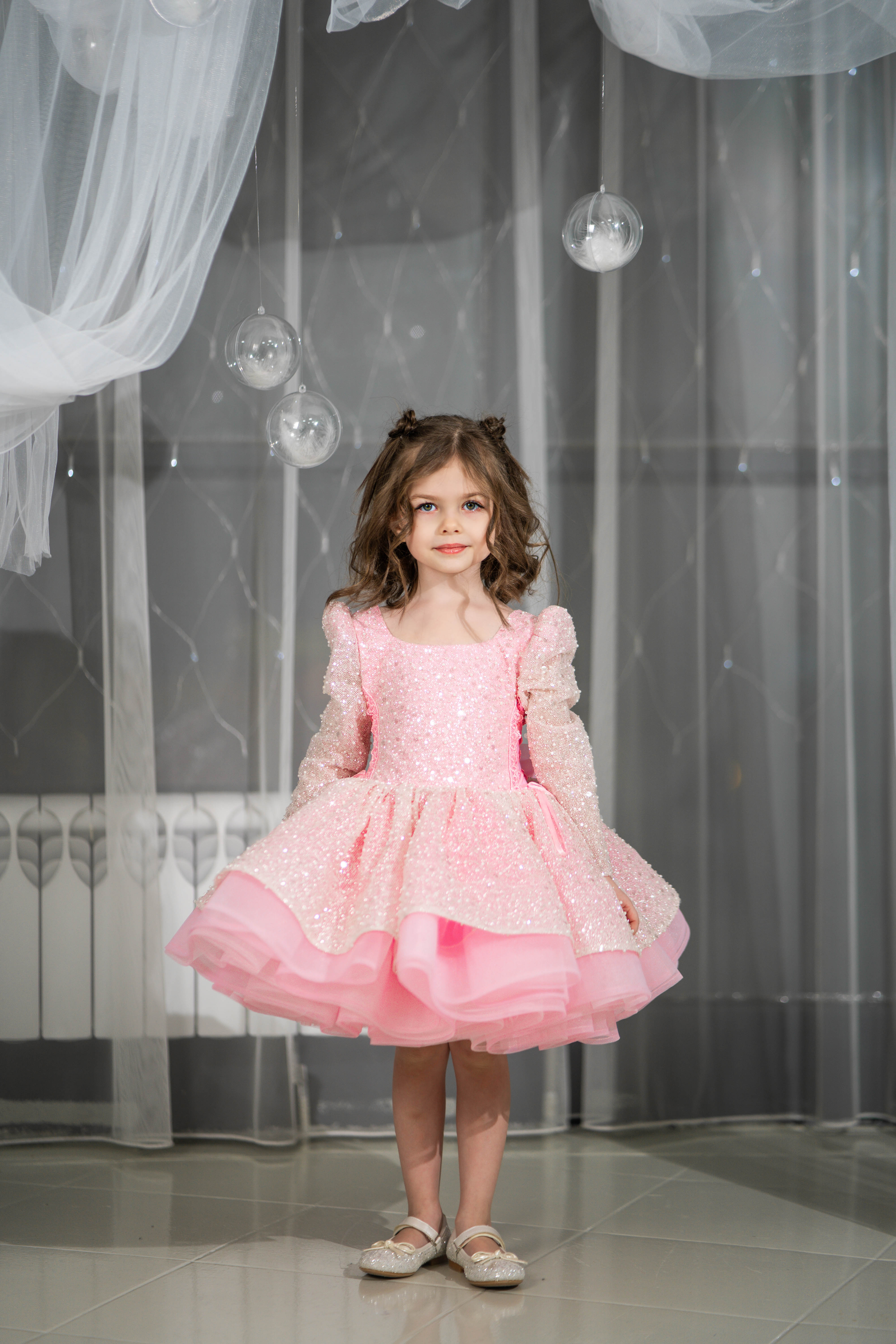 Blush pink birthday baby girl gown, first year birthday party dress, gown with train for baby, gorgeous fluffy dress for kids, tulle dress, Girls formal dress long, Ball dress for girls, Luxury dress for kids, Prom dress for kids, Blush dress, Toddler wedding dress, Tulle gown girls, Blush Flower Girl Dress, Lace flower girl dress, Girls ball gown, adorable girls' clothing, cute dress for girls, first birthday baby dress