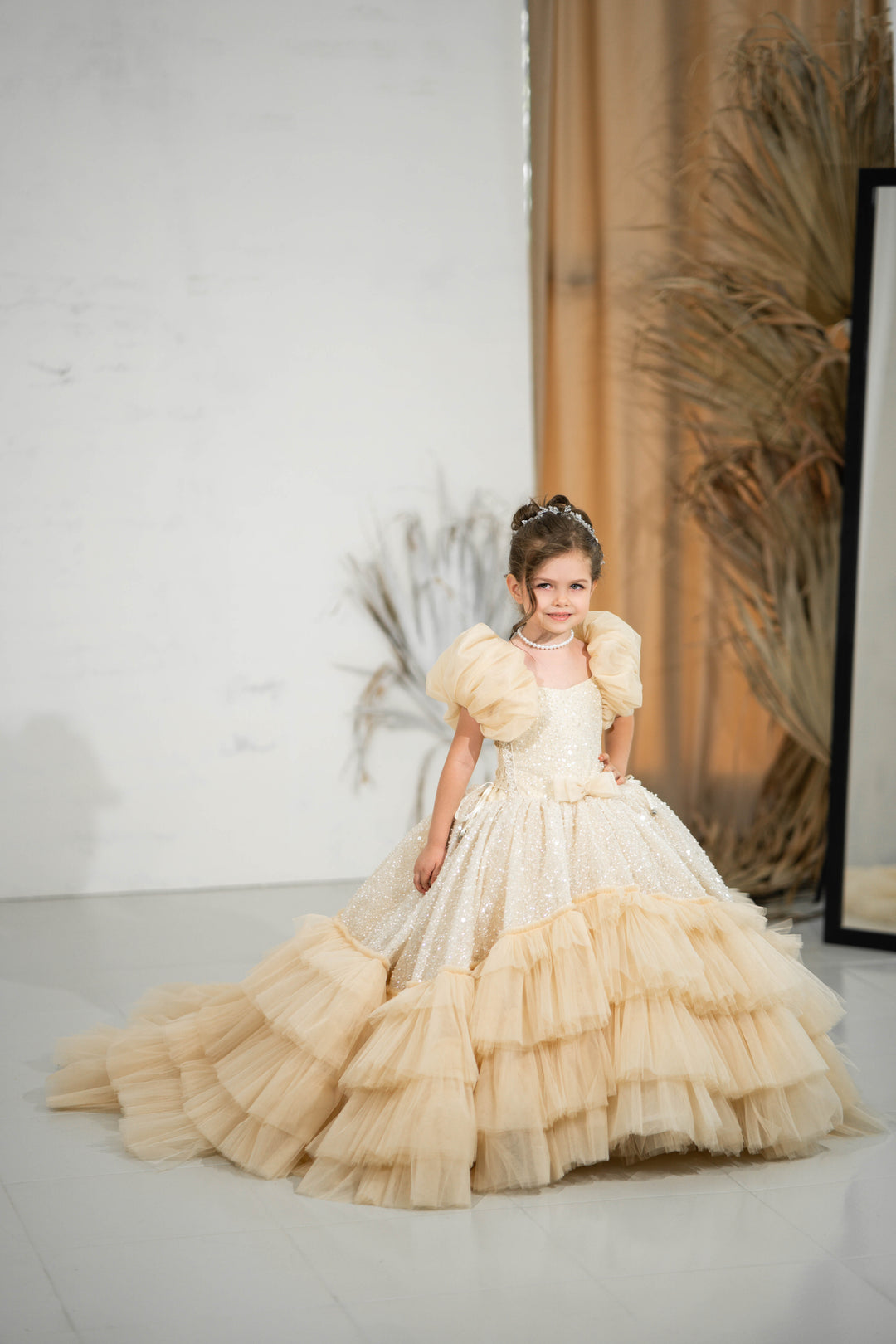 Christmas pageant gown, red couture dress, junior bridesmaid dress, maxi prom dress with train, baby princess dress, tulle pageant dress, special occasion dress for girls, ivory flower girl dress, white toddler flower girl dress, tutu dress, princess dress, tulle flower girl dress, pageant photoshoot dress, little girl party dress, little girl party dress, toddler ball gown, elegant kids dress, girls&