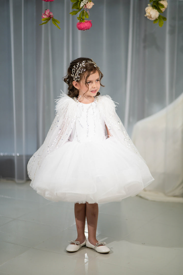Birthday girl dress,Girls formal dress, First Baby Birthday Party Dress, Princess Girl Gown, Pageant Toddler Special Occasion Dress, White Luxury Christmas Pageant gown, Flower girl dress, red couture, Junior Bridesmaid dress, Maxi Prom Dress Ball Gown with Train,Baby Girl Princess Dress, stylish children&