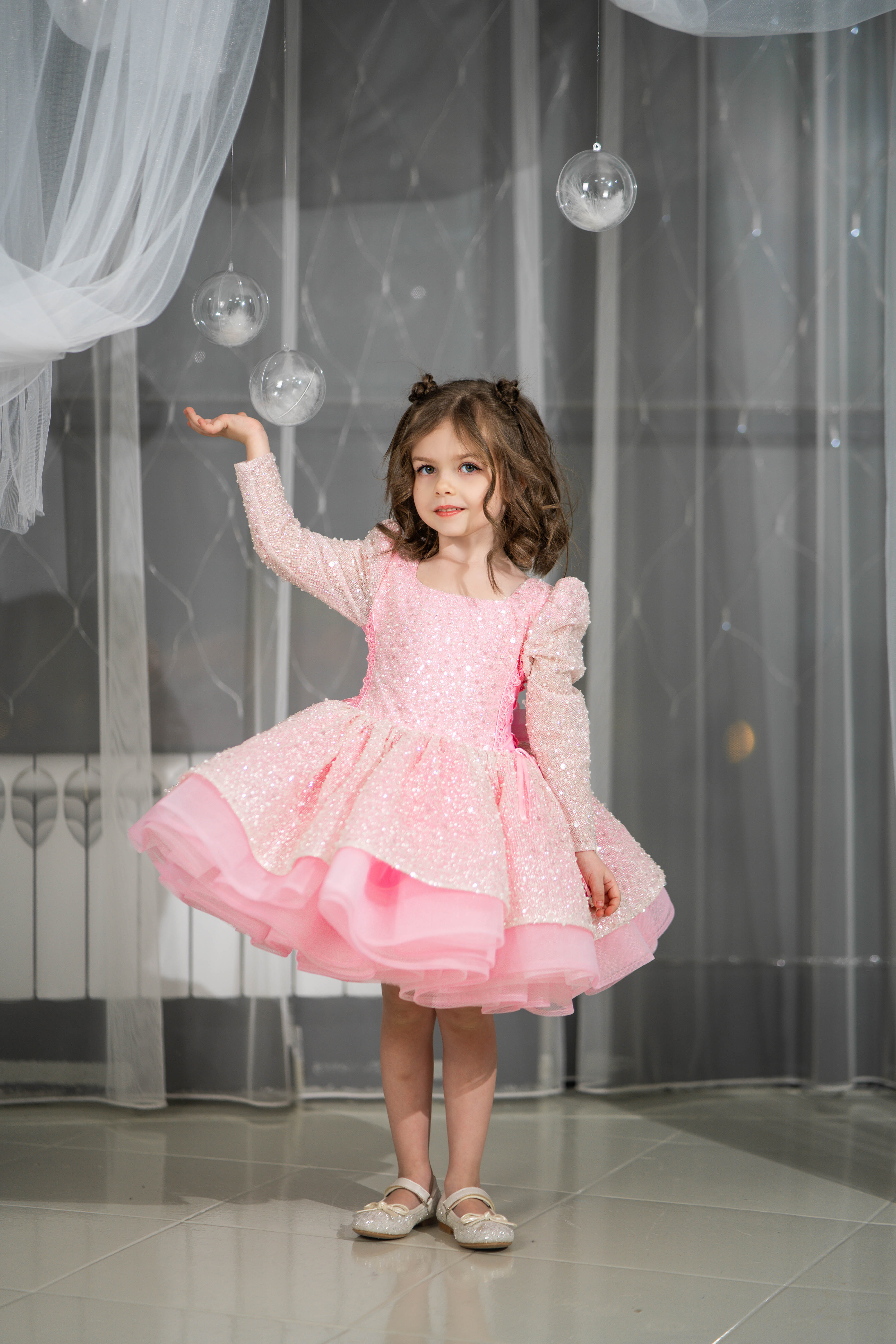 Blush pink birthday baby girl gown, first year birthday party dress, gown with train for baby, gorgeous fluffy dress for kids, tulle dress, Girls formal dress long, Ball dress for girls, Luxury dress for kids, Prom dress for kids, Blush dress, Toddler wedding dress, Tulle gown girls, Blush Flower Girl Dress, Lace flower girl dress, Girls ball gown, adorable girls' clothing, cute dress for girls, first birthday baby dress