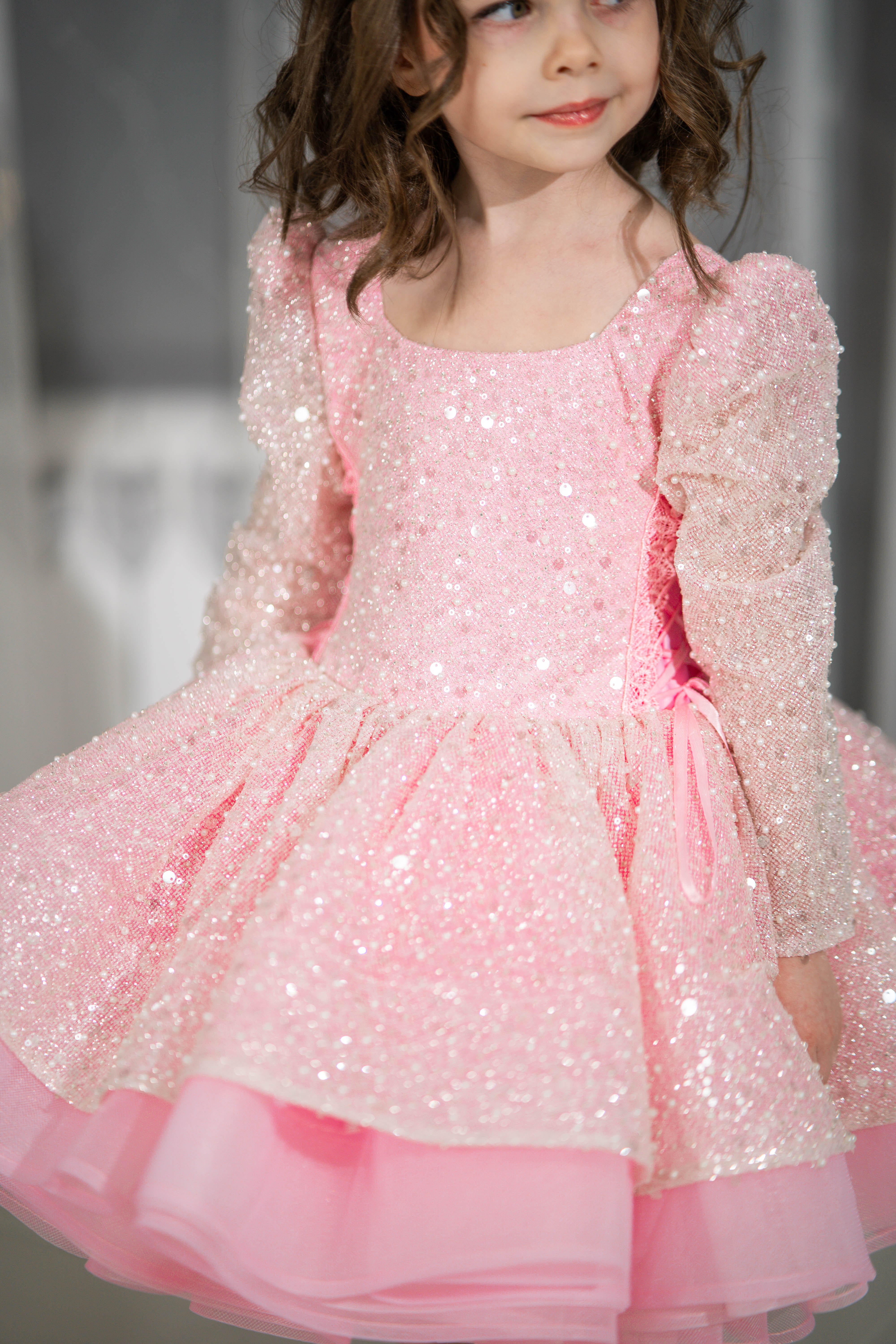 Princess Dress (Sizes 3-5, Pink, In Stock)