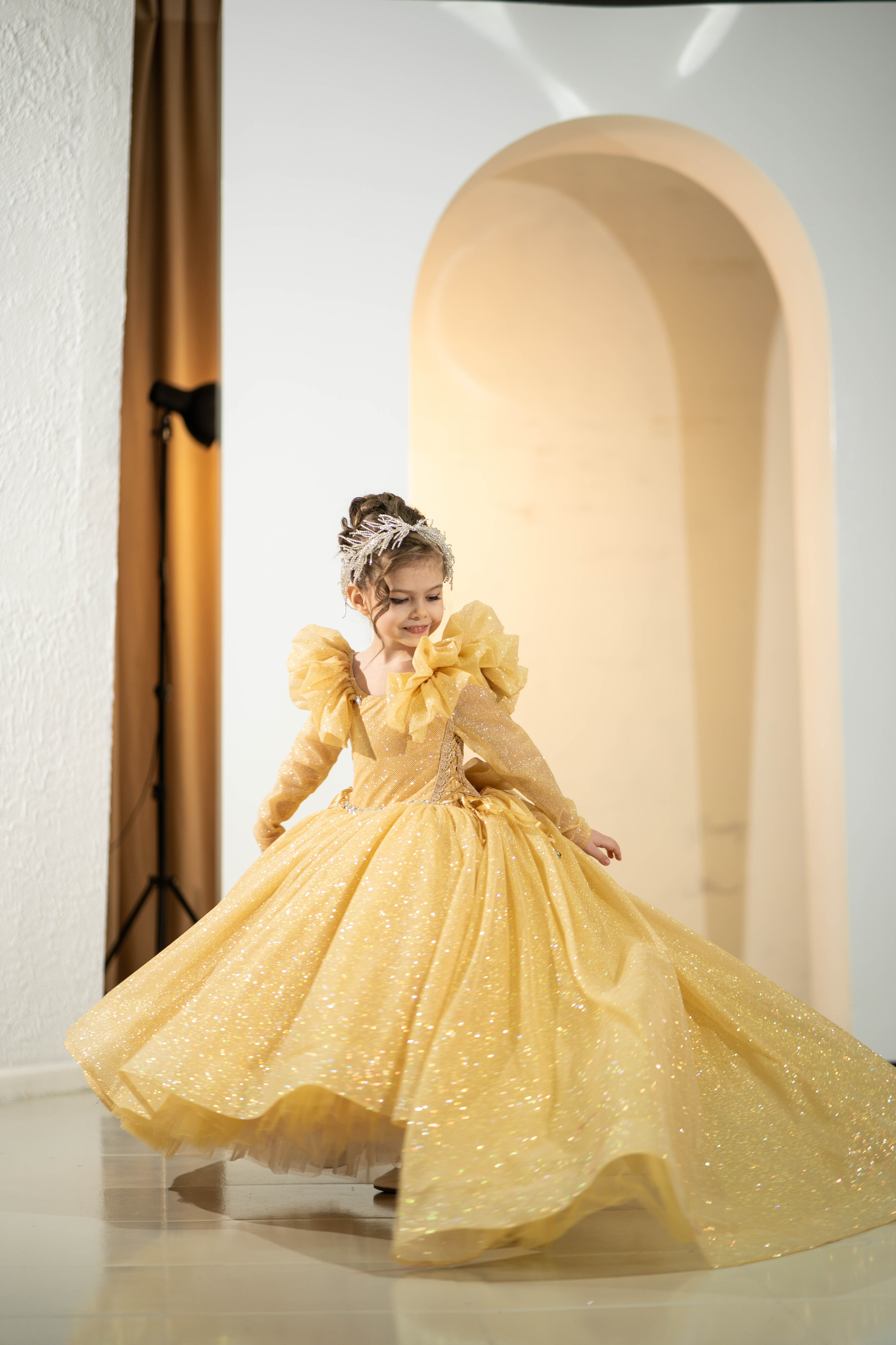 Children Pageant Gown (Multiple Colors)