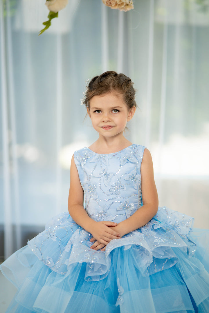 Christmas pageant gown, red couture dress, junior bridesmaid dress, maxi prom dress with train, baby princess dress, tulle pageant dress, special occasion dress for girls, ivory flower girl dress, white toddler flower girl dress, tutu dress, princess dress, tulle flower girl dress, pageant photoshoot dress, little girl party dress, toddler ball gown, elegant kids dress, girls&