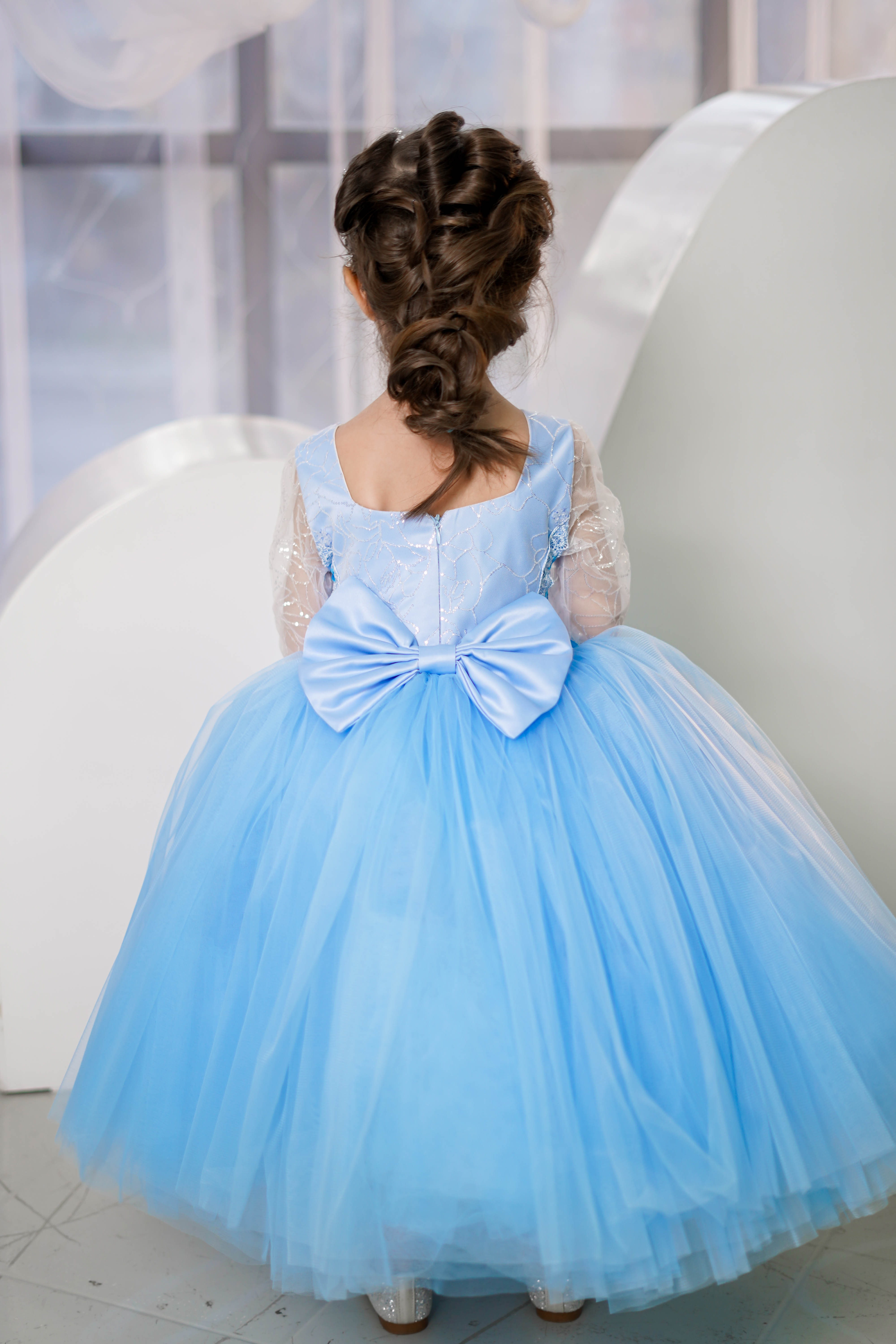Buy Elsa Inspired Dress, Frozen Inspired Girl Dress, Frozen Costume, Girl  Frozen Tutu Dress, Birthday Ball Gown, Toddler Girl Birthday Dress Online  in India - Etsy