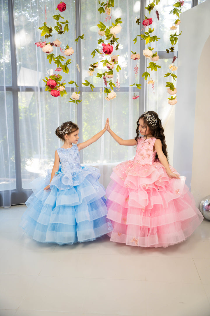 Birthday girl dress,Girls formal dress, First Baby Birthday Party Dress, Princess Girl Gown, Pageant Toddler Special Occasion Dress, White Luxury Christmas Pageant gown, Flower girl dress, red couture, Junior Bridesmaid dress, Maxi Prom Dress Ball Gown with Train,Baby Girl Princess Dress, stylish children&