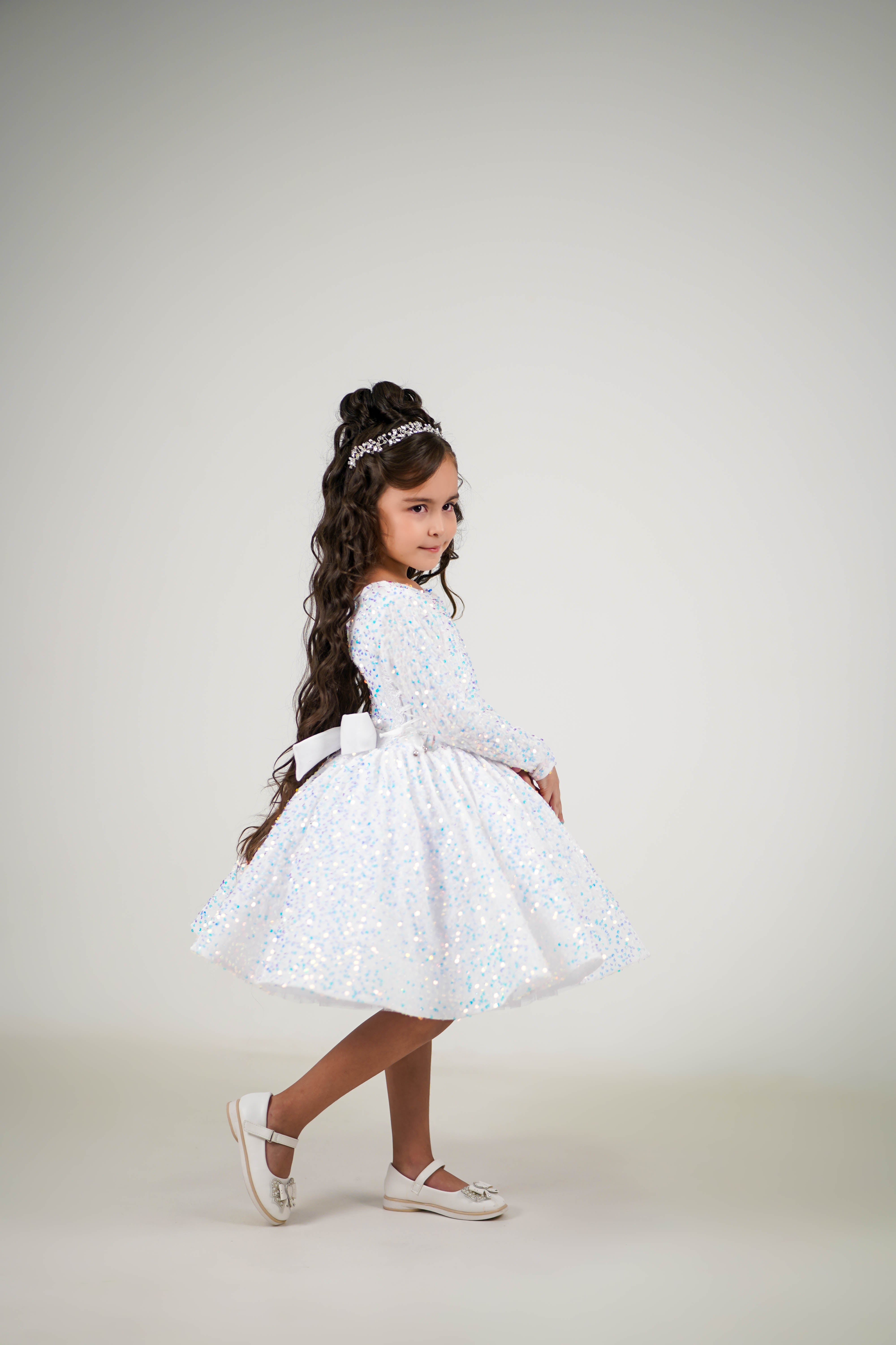 Birthday Dress For Girl (Sizes 1-4, Pink, In Stock)