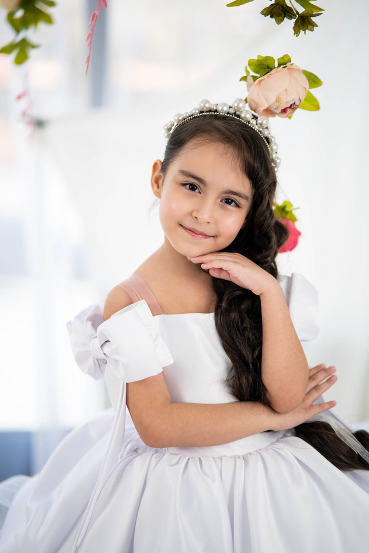 Birthday girl dress,Girls formal dress, First Baby Birthday Party Dress, Princess Girl Gown, Pageant Toddler Special Occasion Dress, White Luxury Christmas Pageant gown, Flower girl dress, red couture, Junior Bridesmaid dress, Maxi Prom Dress Ball Gown with Train,Baby Girl Princess Dress, stylish children&