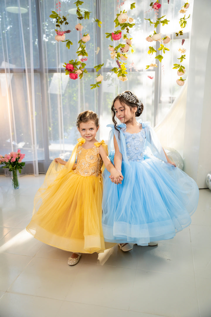 
toddler ball gown, elegant kids dress, girls&