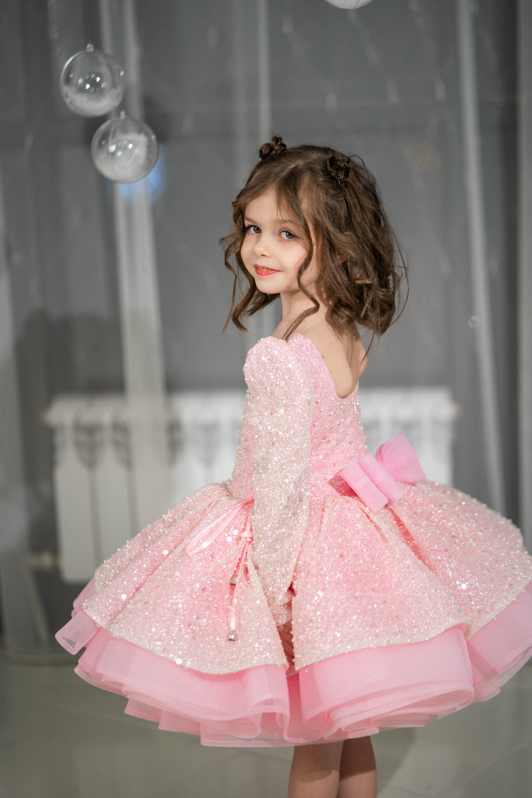 Princess Dress (Sizes 3T-4T - Pink - In Stock)