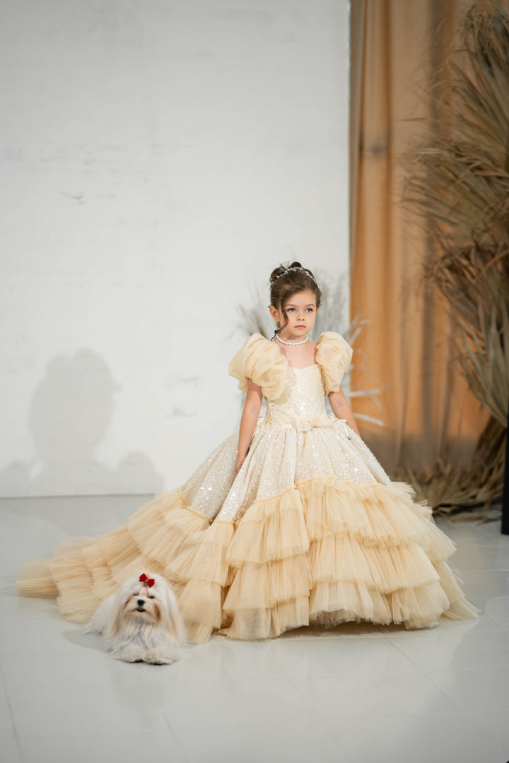 Christmas pageant gown, red couture dress, junior bridesmaid dress, maxi prom dress with train, baby princess dress, tulle pageant dress, special occasion dress for girls, ivory flower girl dress, white toddler flower girl dress, tutu dress, princess dress, tulle flower girl dress, pageant photoshoot dress, little girl party dress, little girl party dress, toddler ball gown, elegant kids dress, girls&