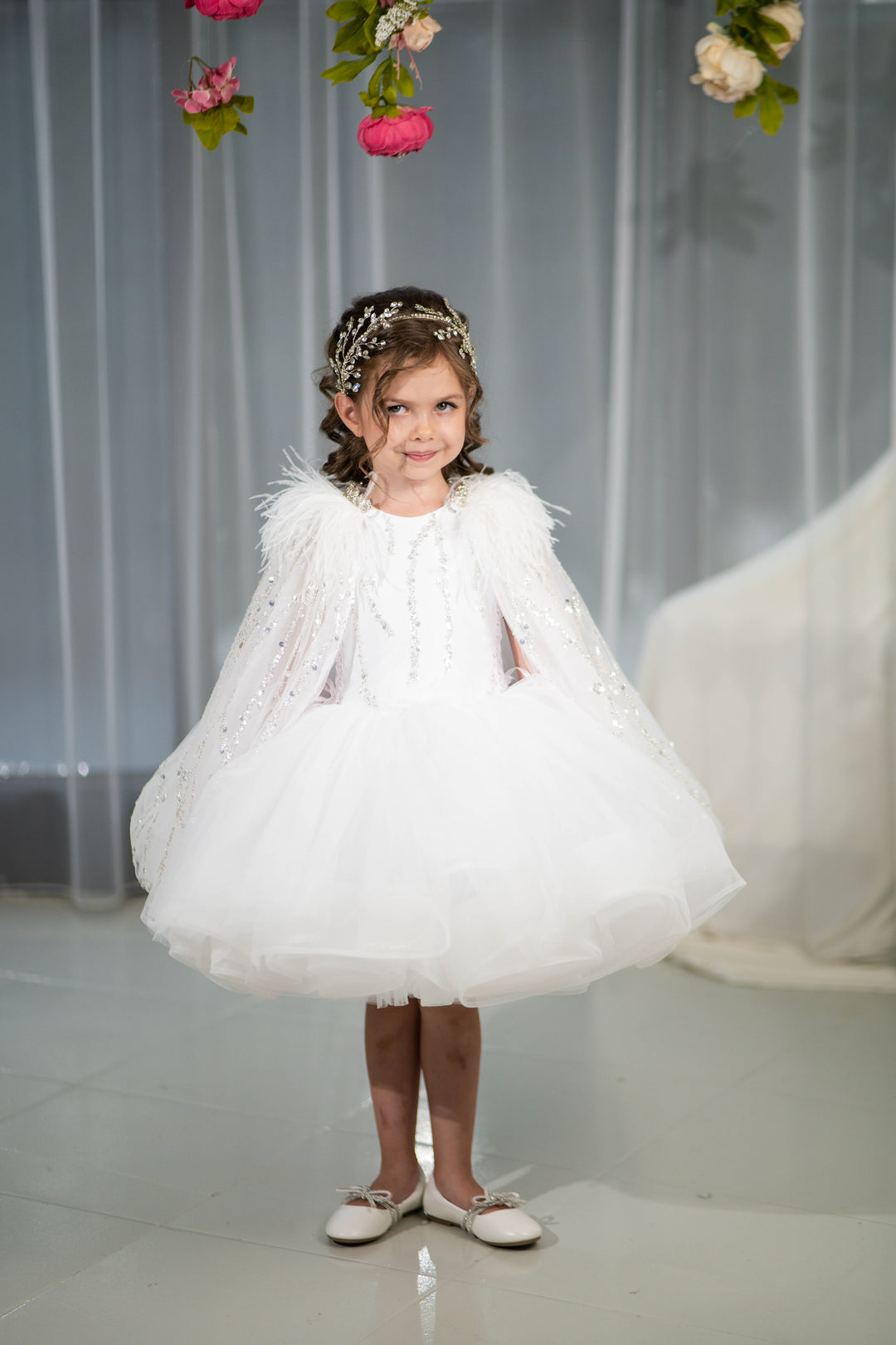 Christmas pageant gown, red couture dress, junior bridesmaid dress, maxi prom dress with train, baby princess dress, tulle pageant dress, special occasion dress for girls, ivory flower girl dress, white toddler flower girl dress, tutu dress, princess dress, tulle flower girl dress, pageant photoshoot dress, little girl party dress, toddler ball gown, elegant kids dress, girls&