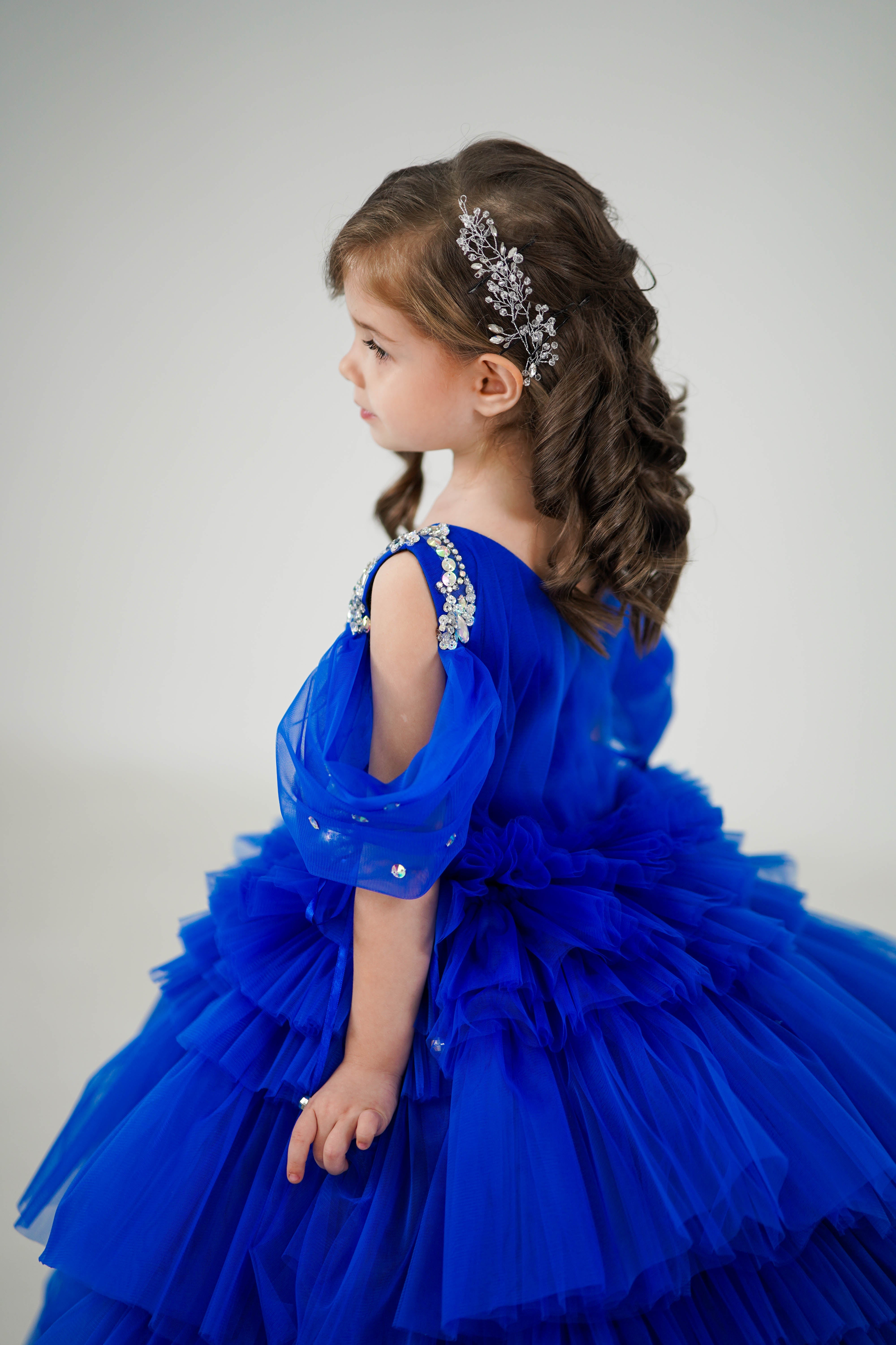 princess dress 5t Esvaiy Girls Elsa Costume A Decorative Bow Victorian Dress 5t Toddler Little