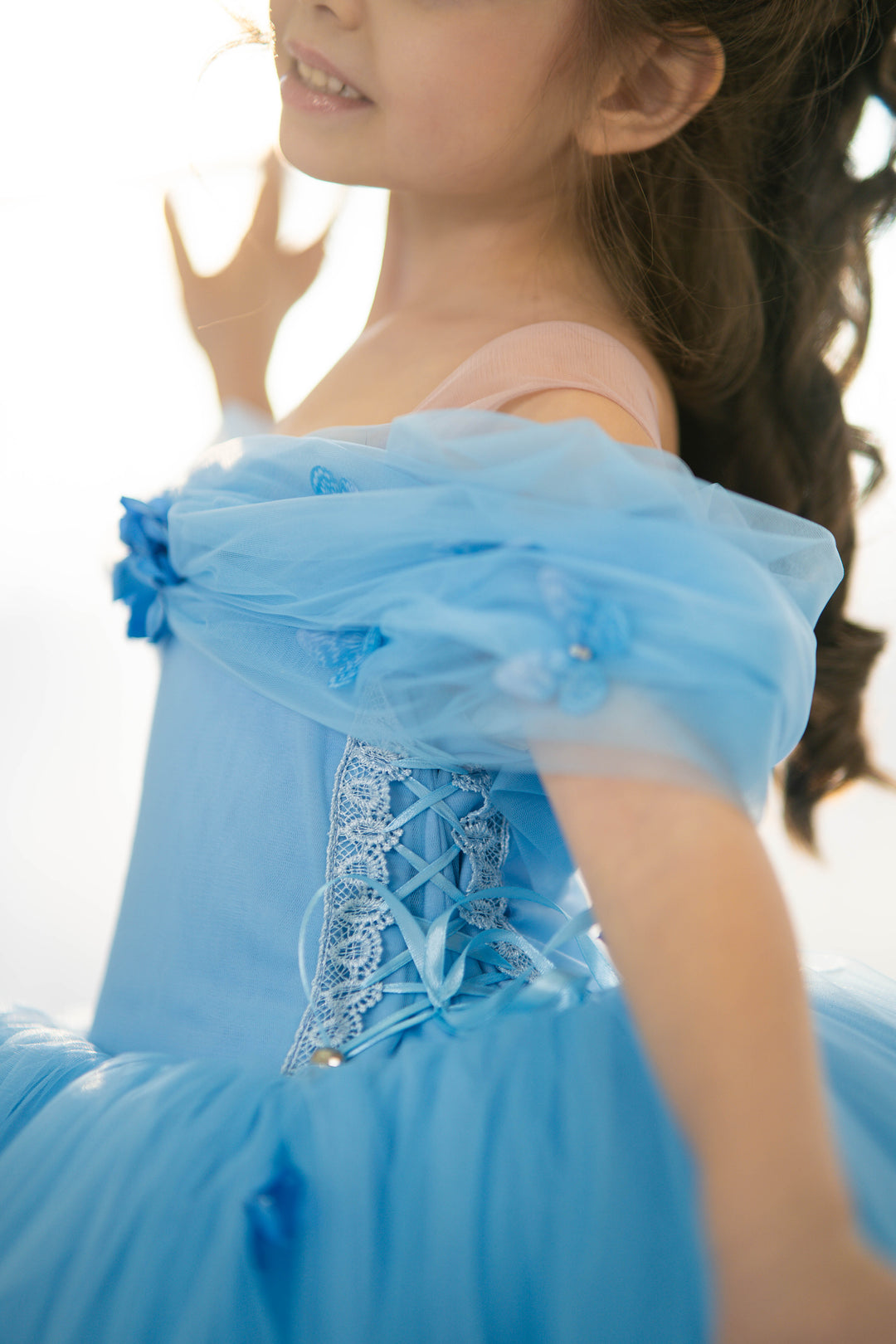 Cindirella Inspired Children Dress, Size 4-5