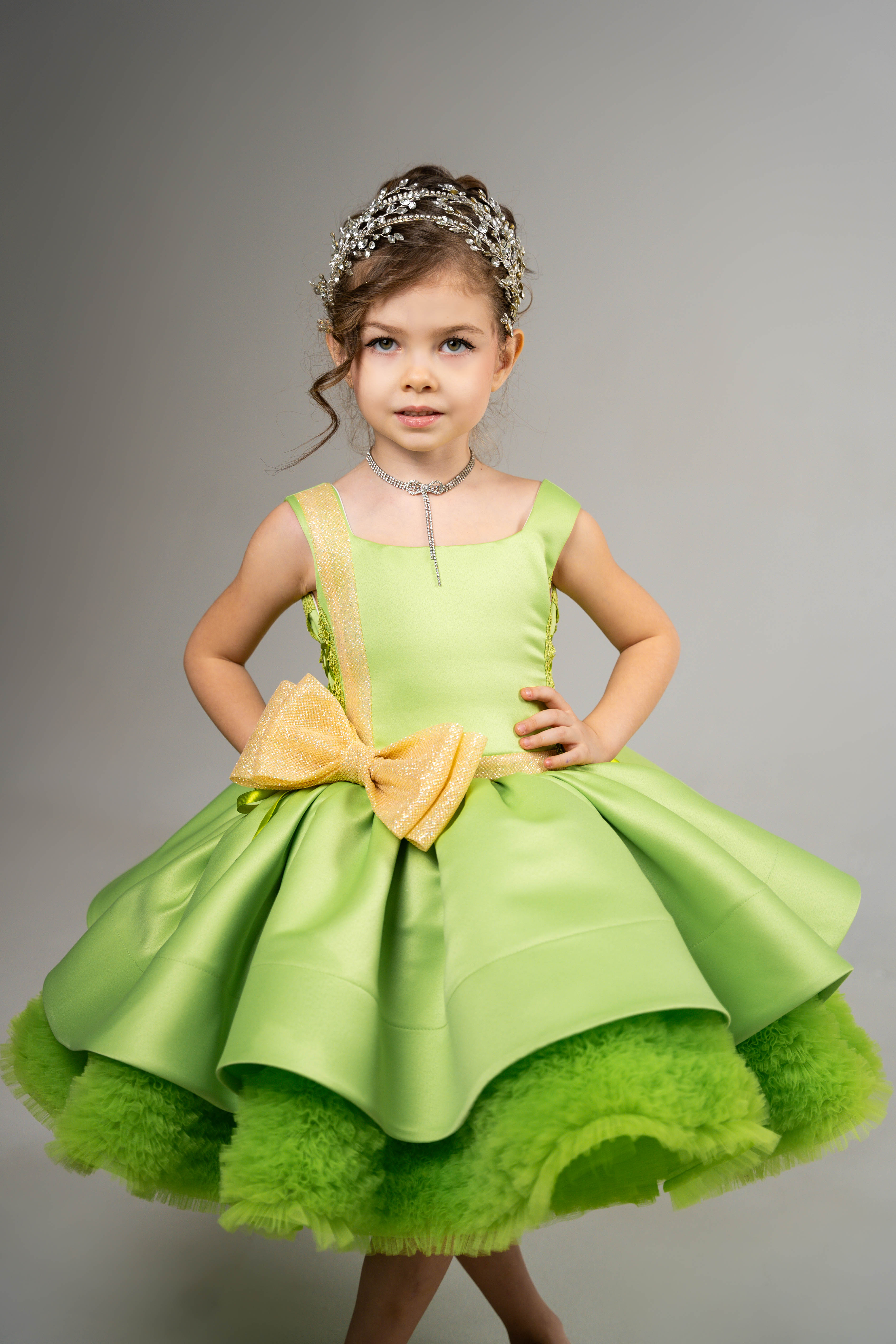 Princess Tiana Inspired Dress For Girls (Multiple Colors)