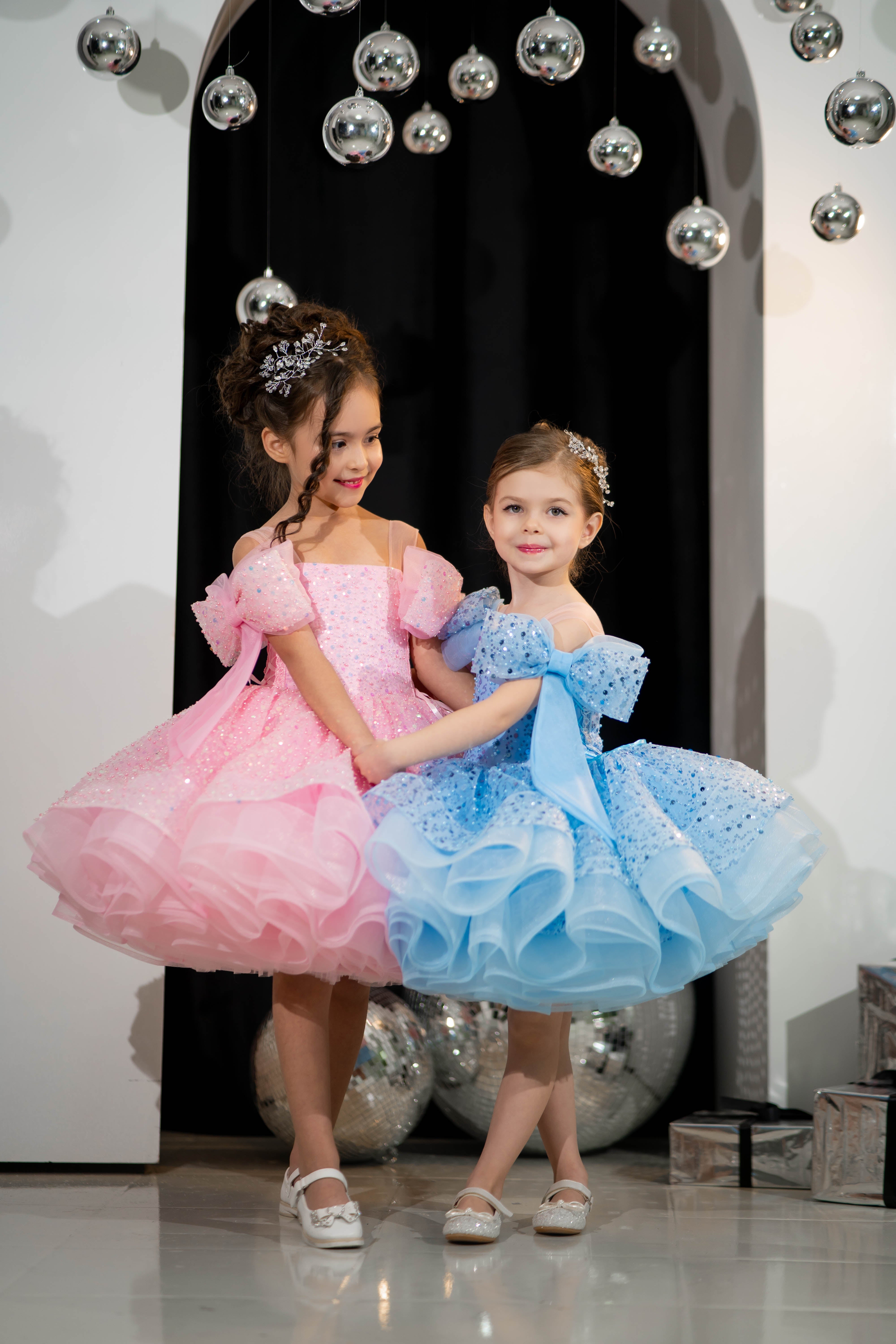 Princess Sparkly Dress (Multiple Colors)