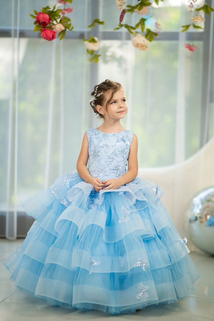 Birthday girl dress,Girls formal dress, First Baby Birthday Party Dress, Princess Girl Gown, Pageant Toddler Special Occasion Dress, White Luxury Christmas Pageant gown, Flower girl dress, red couture, Junior Bridesmaid dress, Maxi Prom Dress Ball Gown with Train,Baby Girl Princess Dress, stylish children&