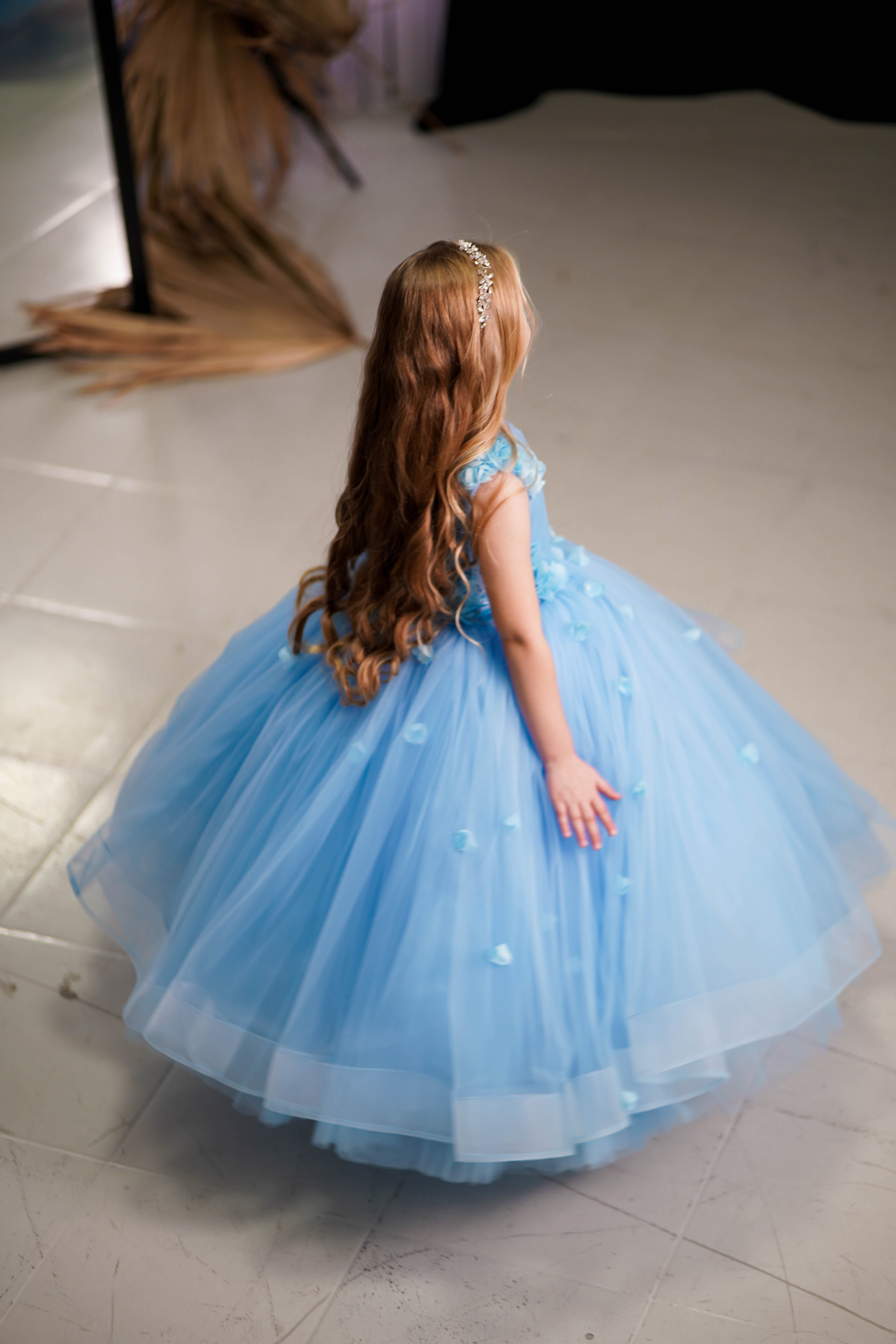 Ball Gown Dresses For Girls (Pre-Order, Multiple Colors)